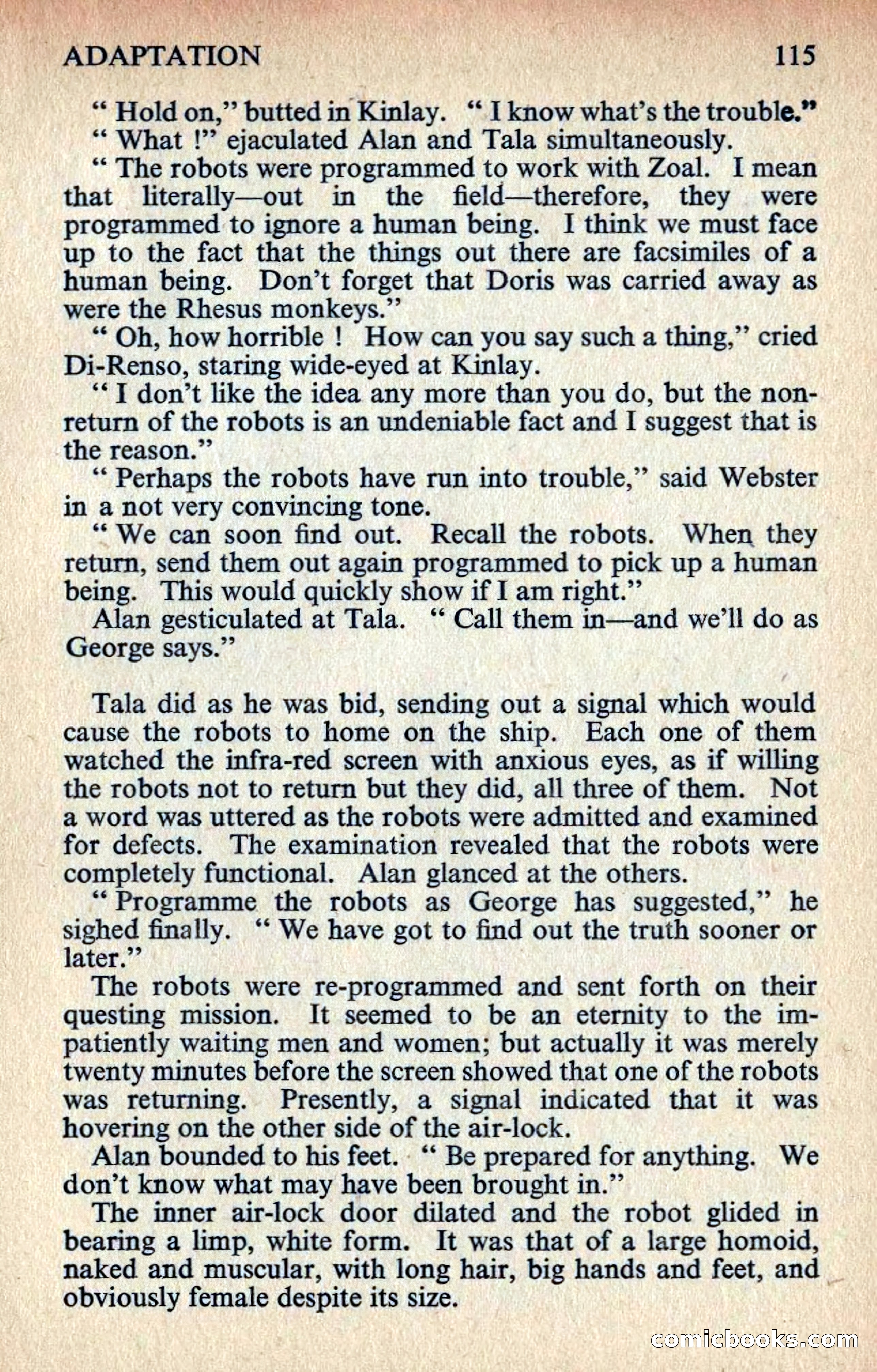 New Worlds #129, April 1963 — page 117 of 132
