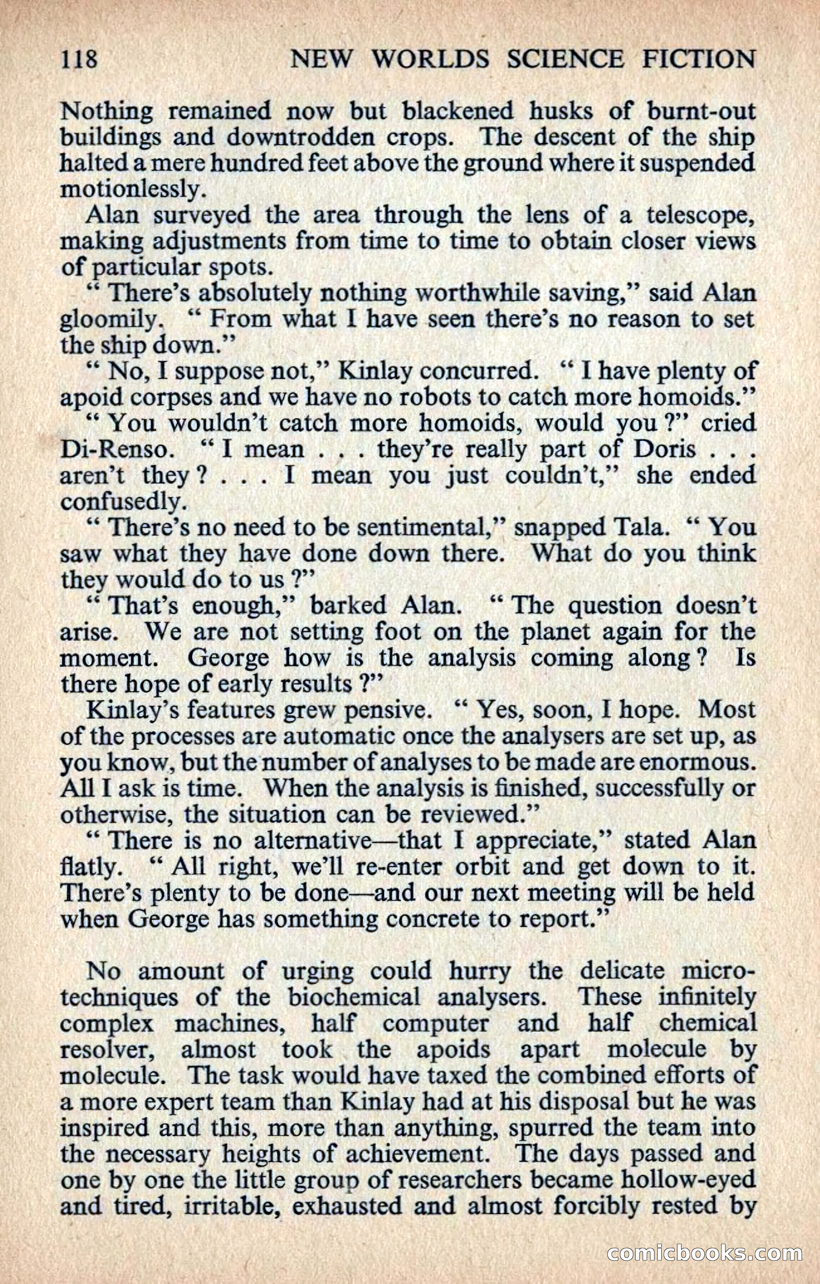 New Worlds #129, April 1963 — page 120 of 132