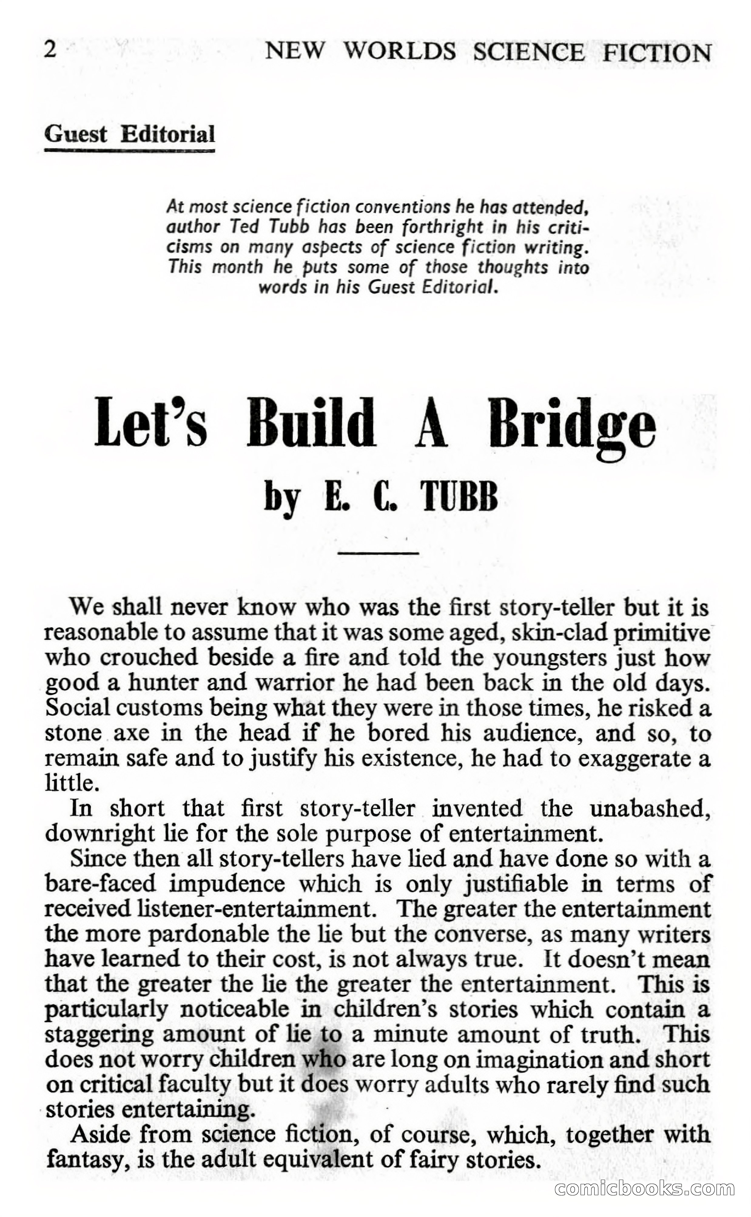 New Worlds #132, Vol. 44 (July 1963) — page 4 of 132