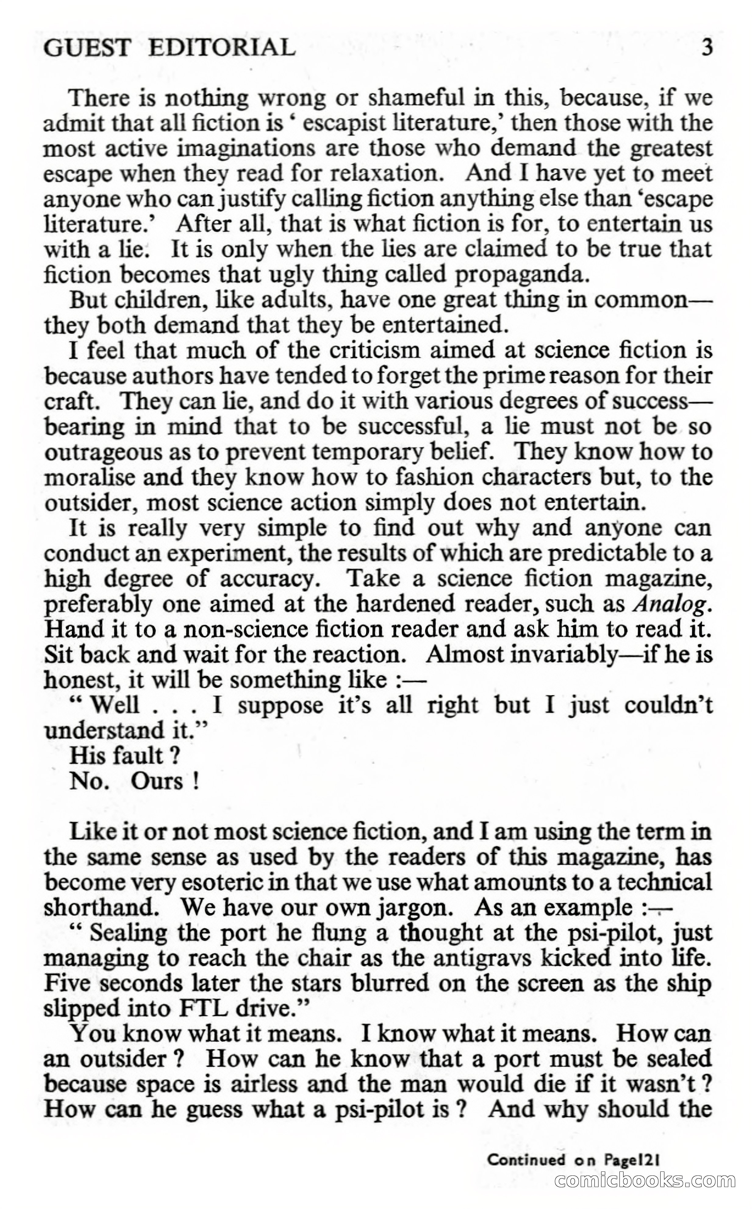 New Worlds #132, Vol. 44 (July 1963) — page 5 of 132