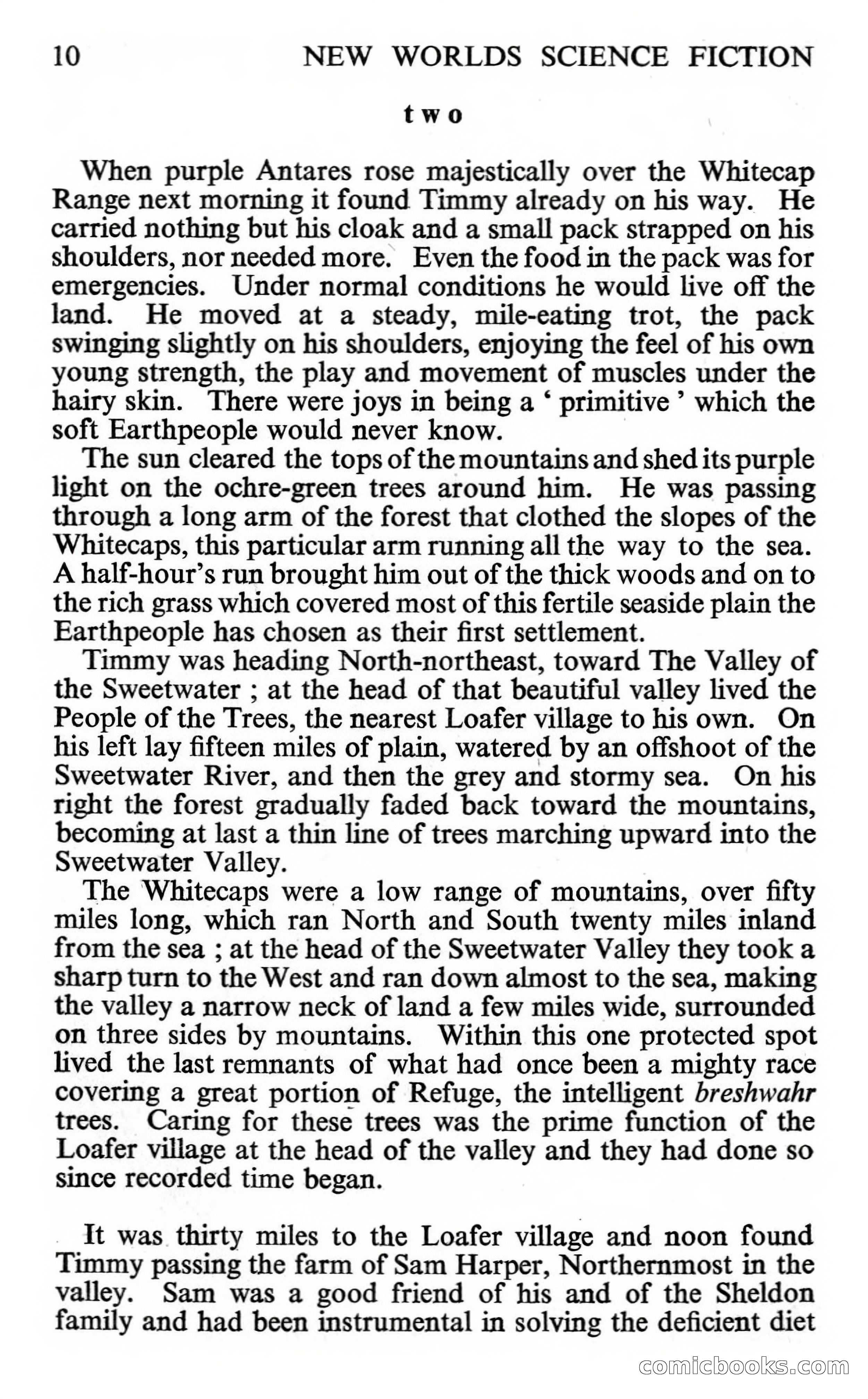 New Worlds #132, Vol. 44 (July 1963) — page 12 of 132