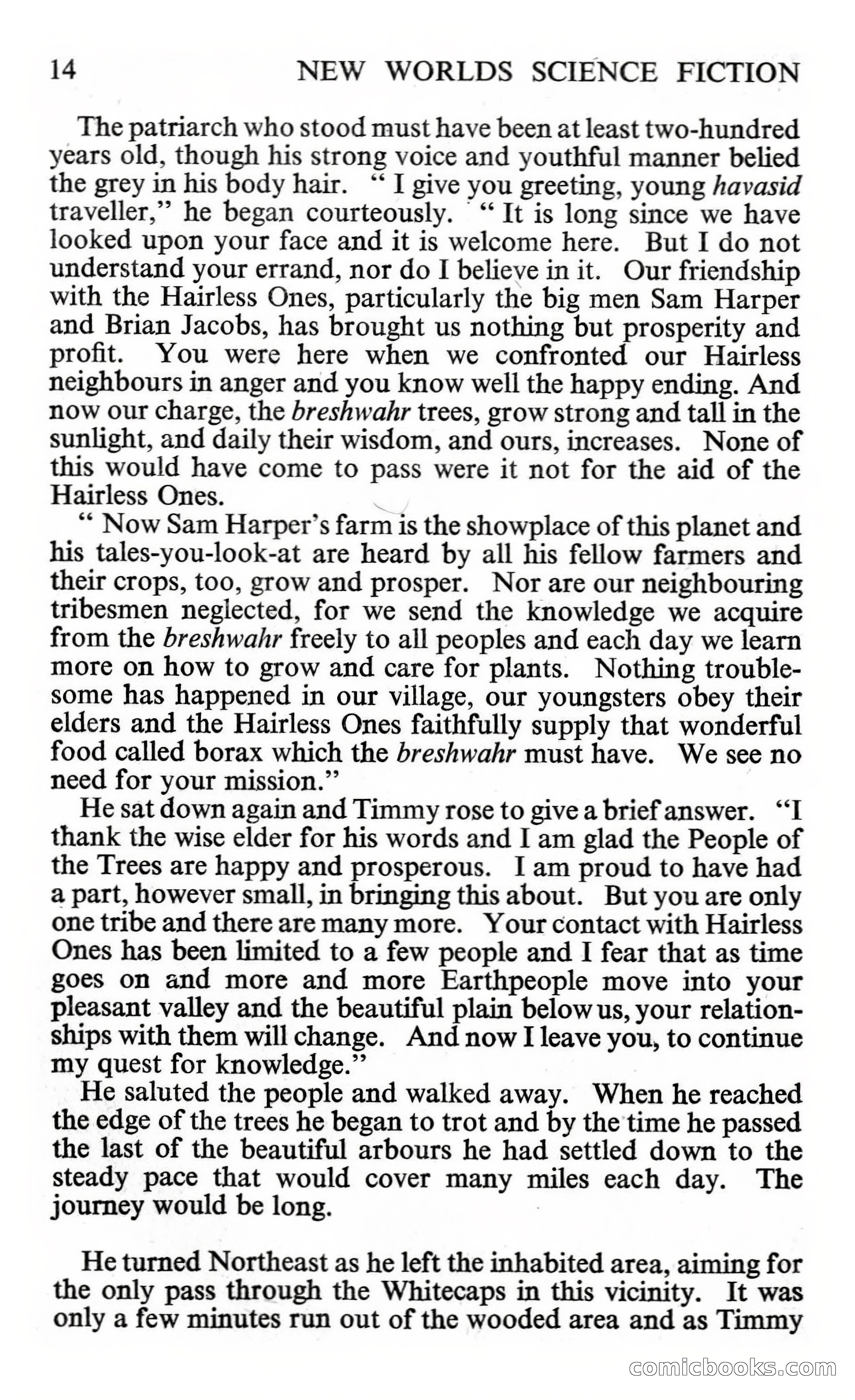 New Worlds #132, Vol. 44 (July 1963) — page 16 of 132