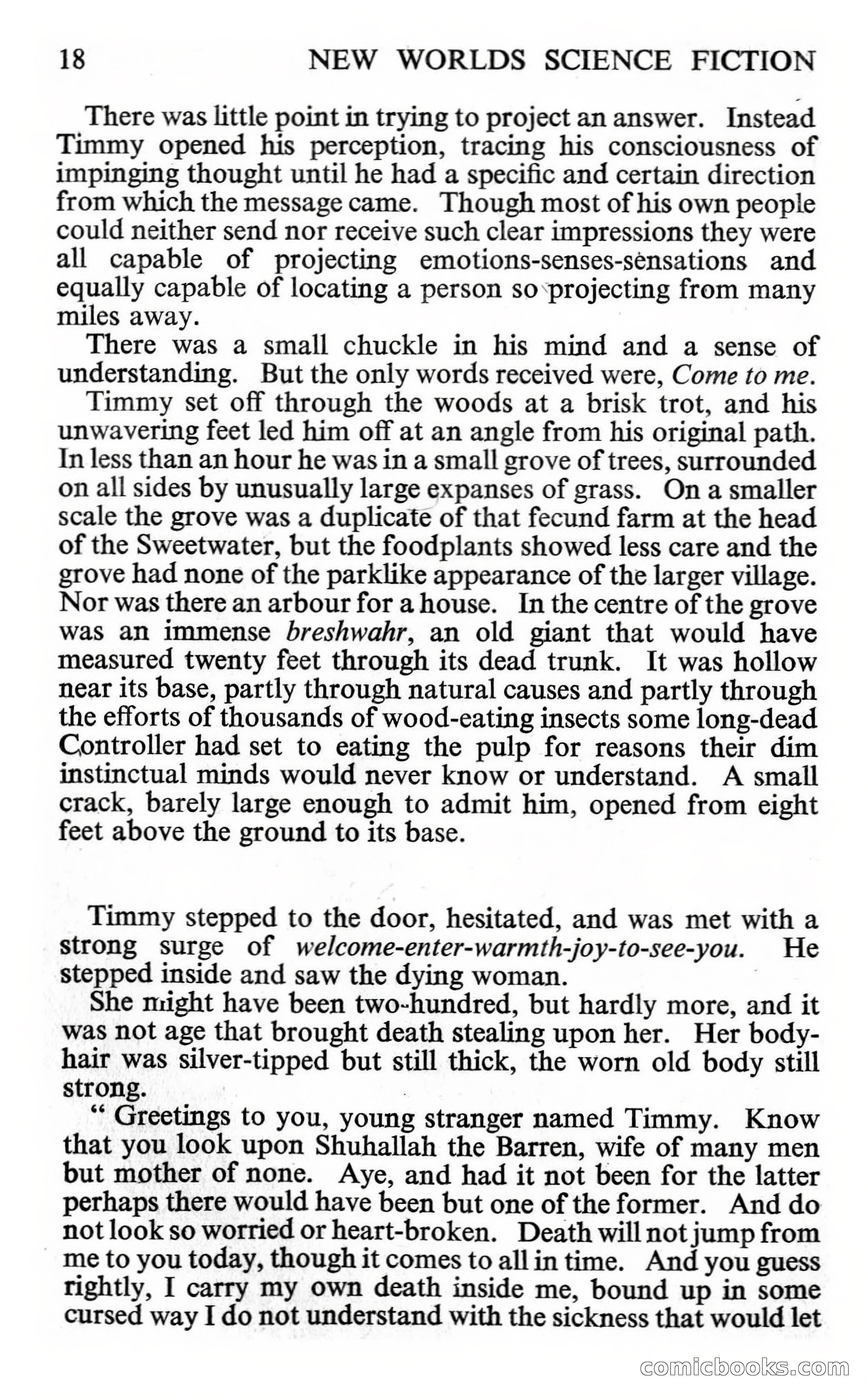 New Worlds #132, Vol. 44 (July 1963) — page 20 of 132