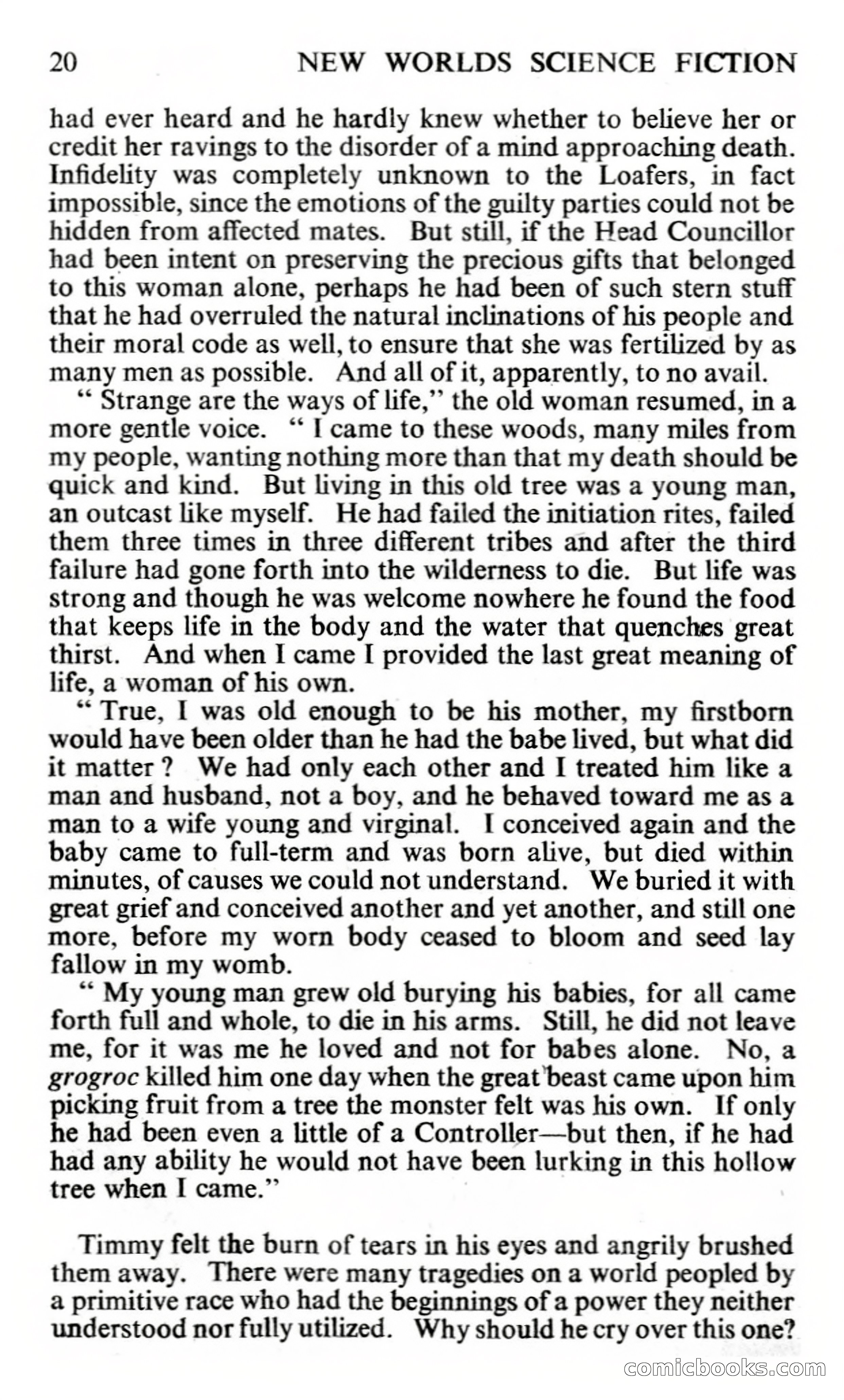 New Worlds #132, Vol. 44 (July 1963) — page 22 of 132