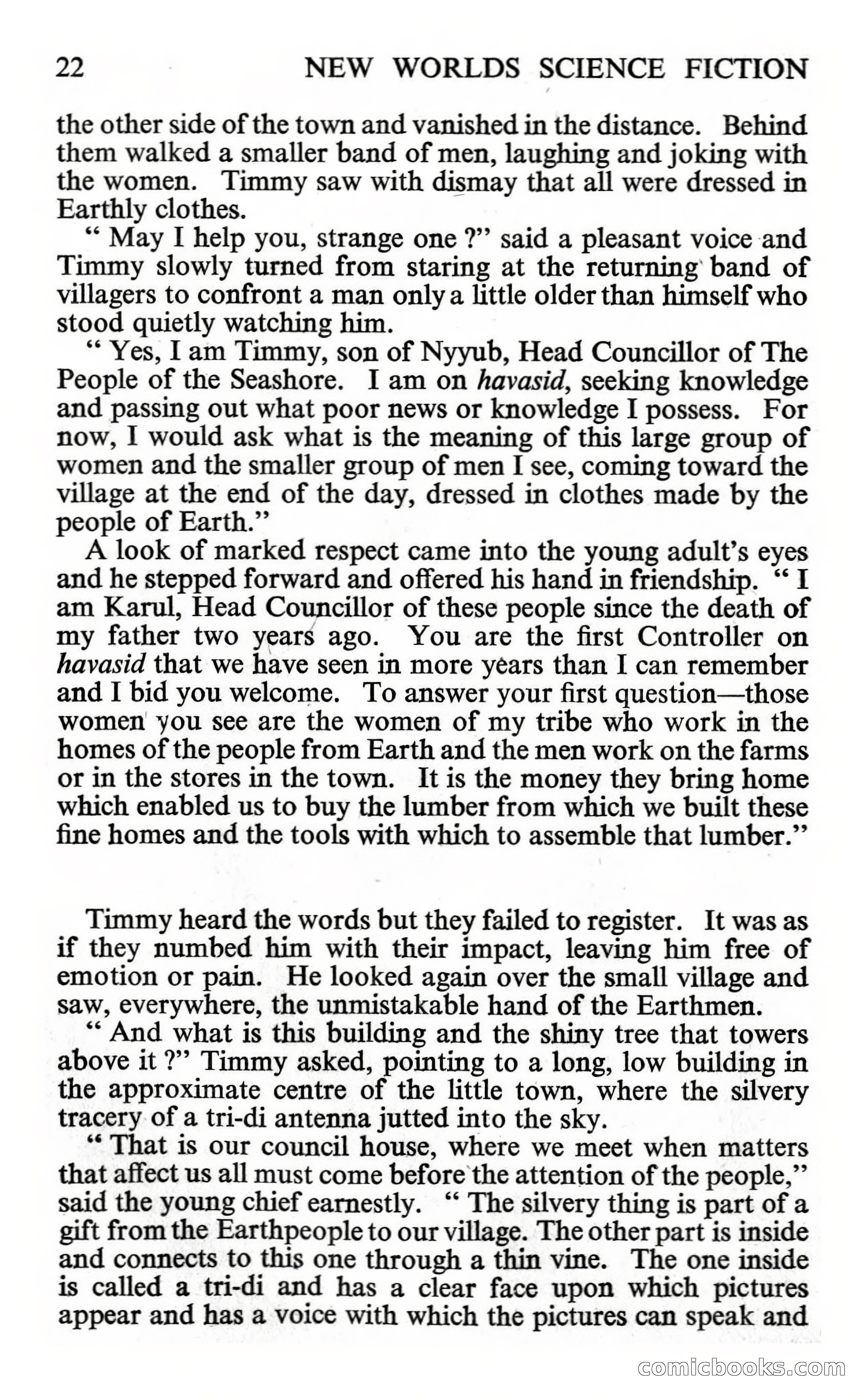 New Worlds #132, Vol. 44 (July 1963) — page 24 of 132