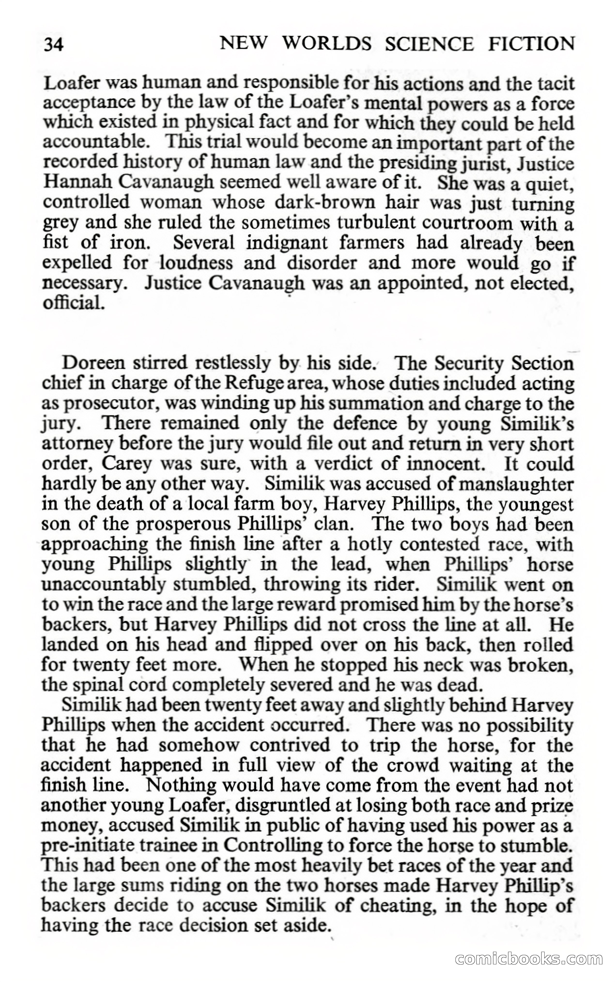 New Worlds #132, Vol. 44 (July 1963) — page 36 of 132