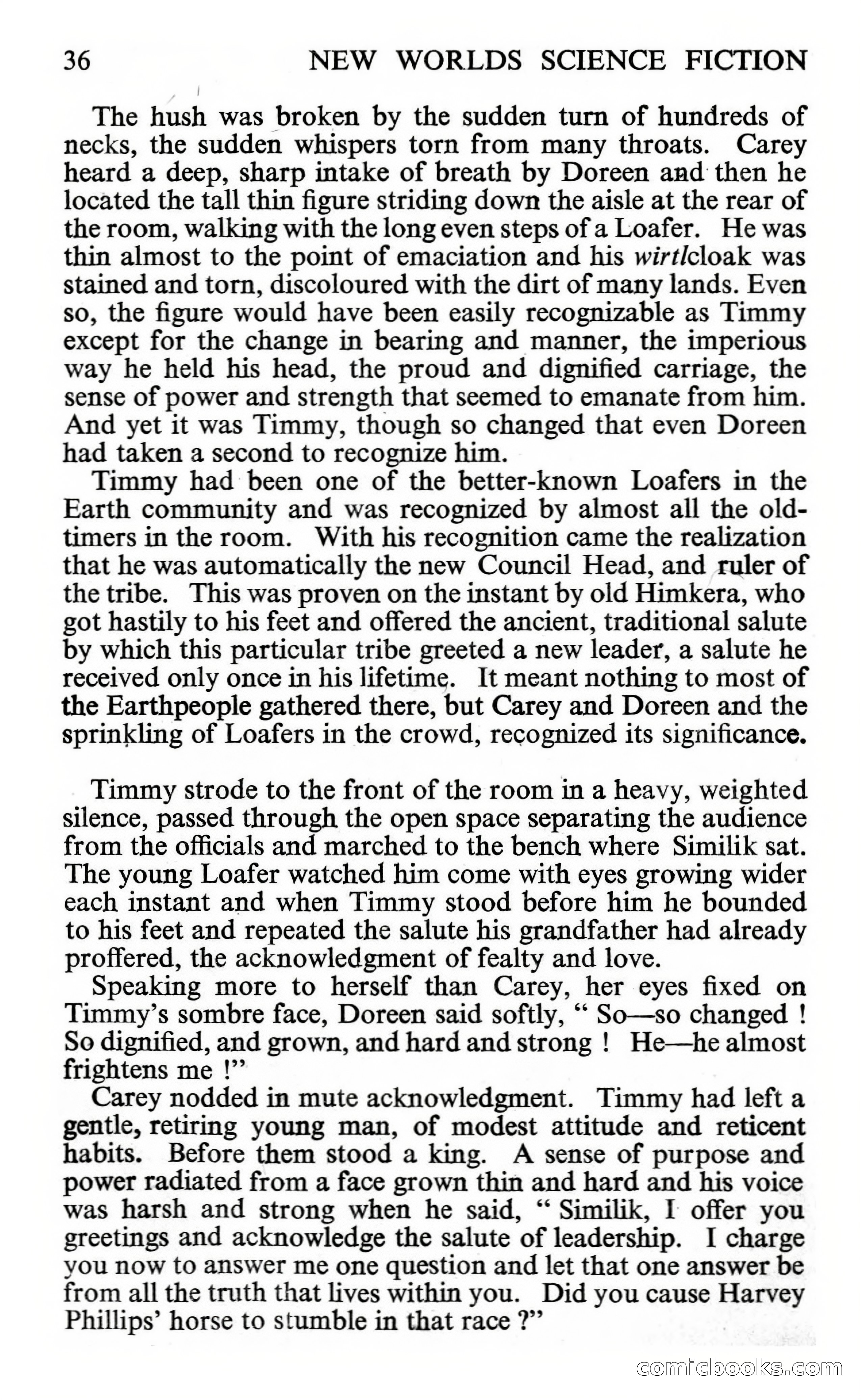 New Worlds #132, Vol. 44 (July 1963) — page 38 of 132