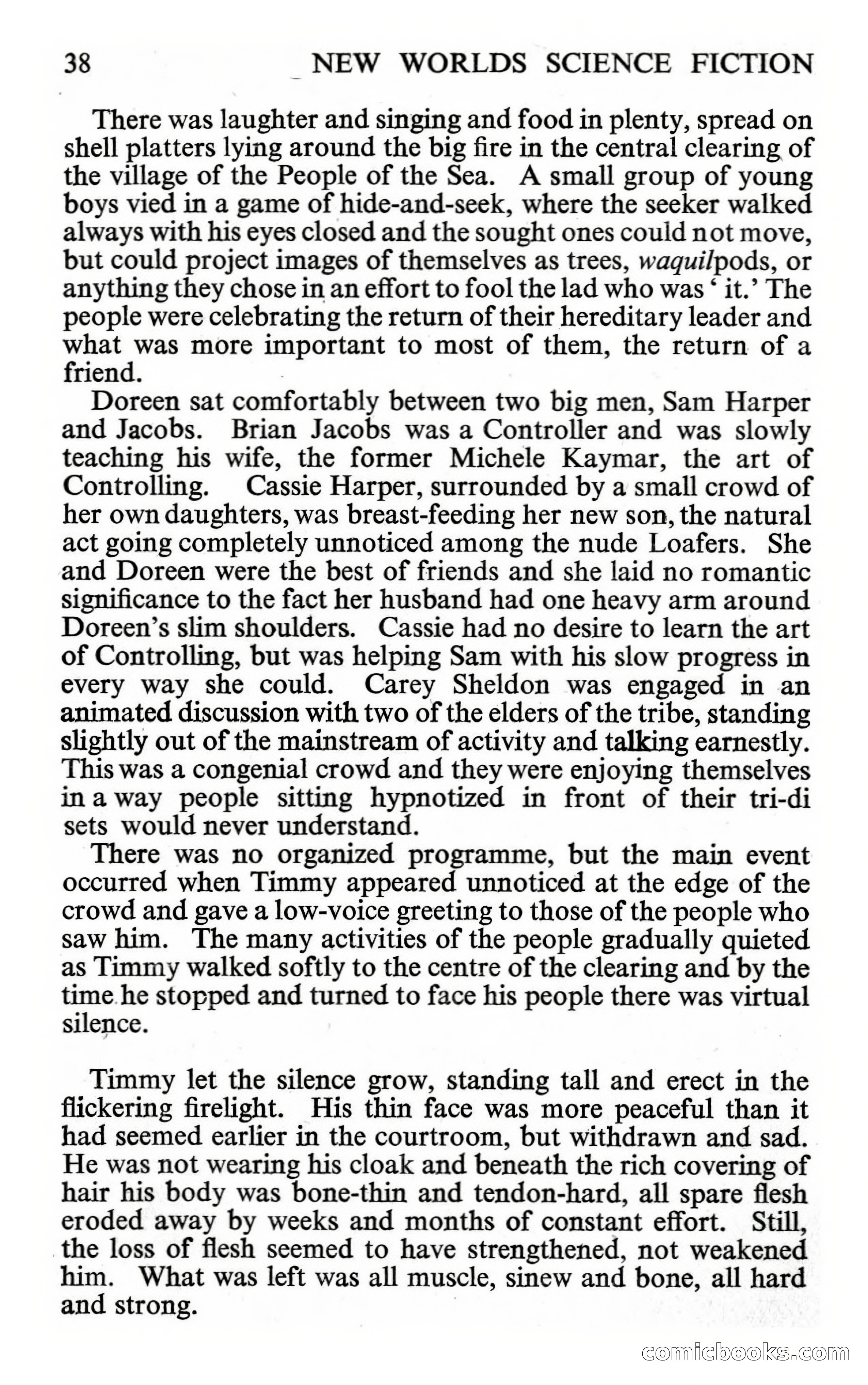 New Worlds #132, Vol. 44 (July 1963) — page 40 of 132