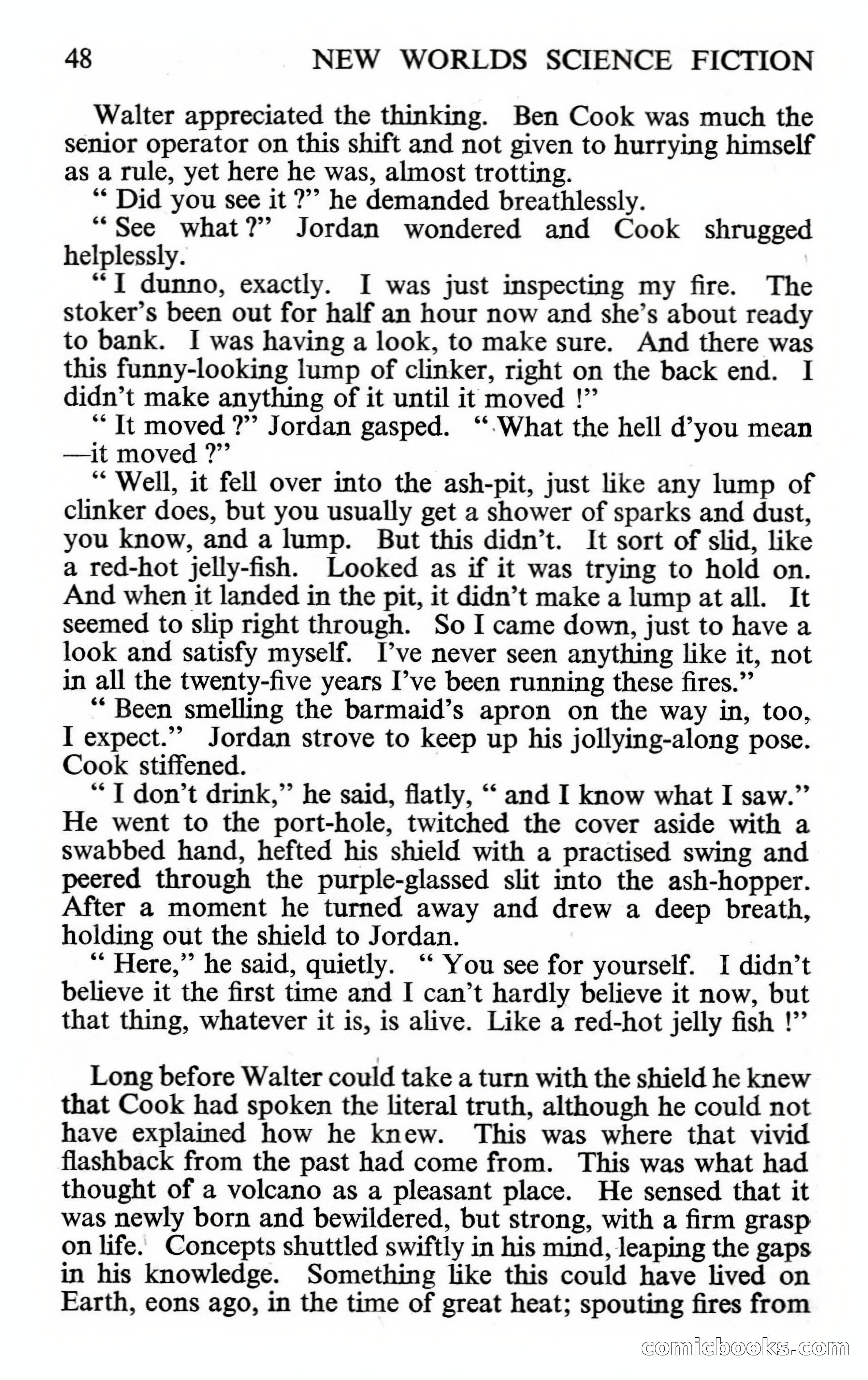 New Worlds #132, Vol. 44 (July 1963) — page 50 of 132