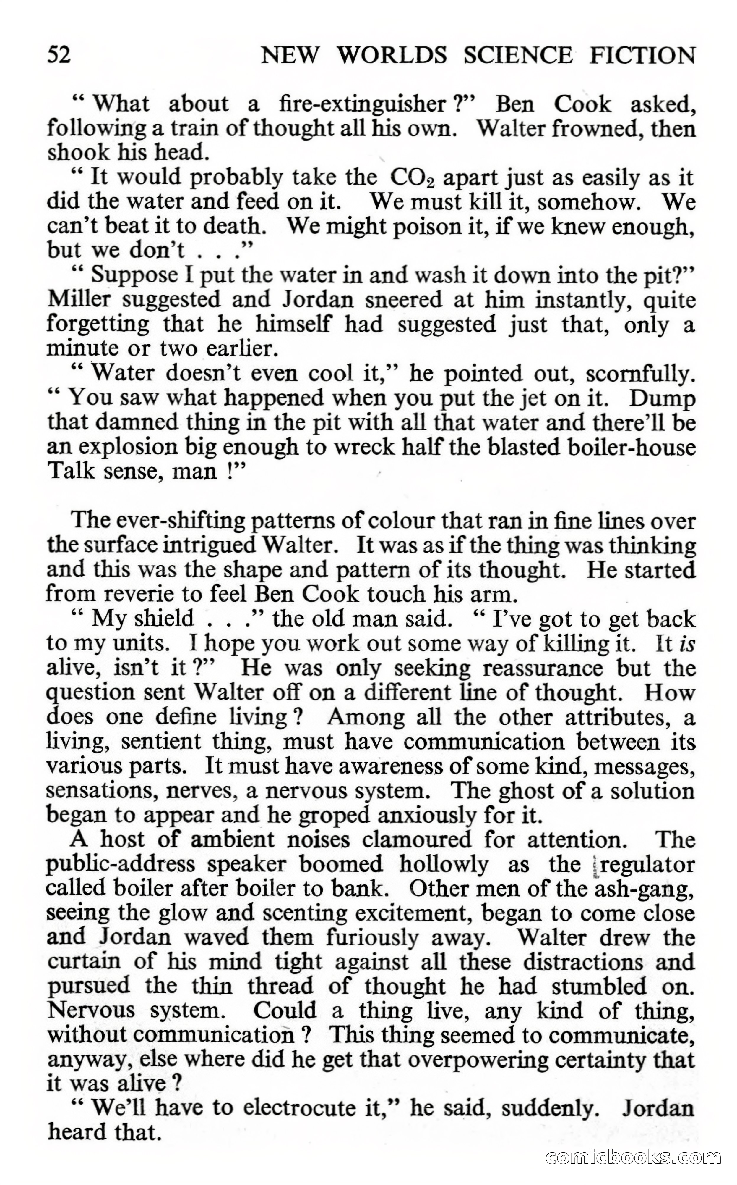 New Worlds #132, Vol. 44 (July 1963) — page 54 of 132