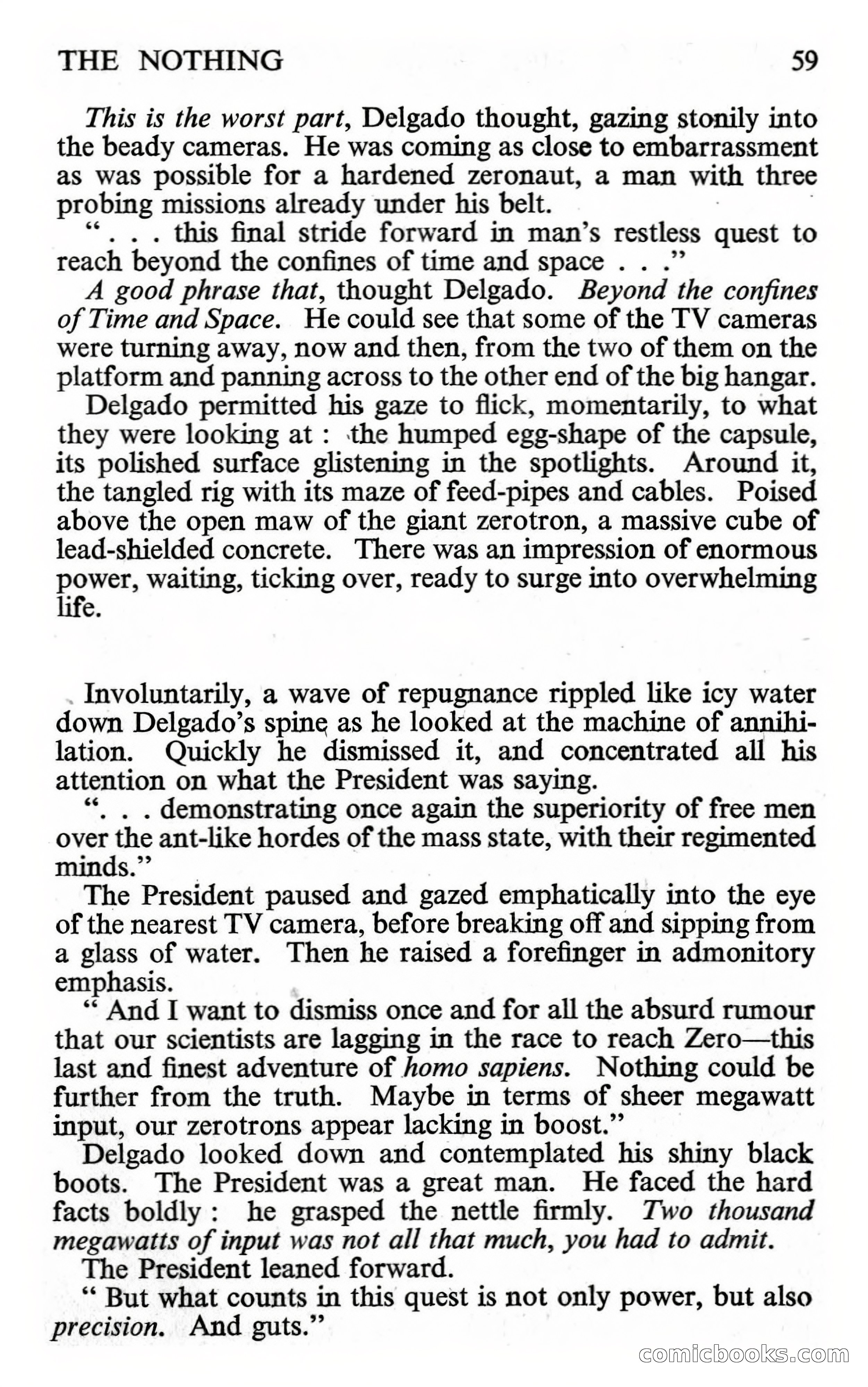 New Worlds #132, Vol. 44 (July 1963) — page 61 of 132