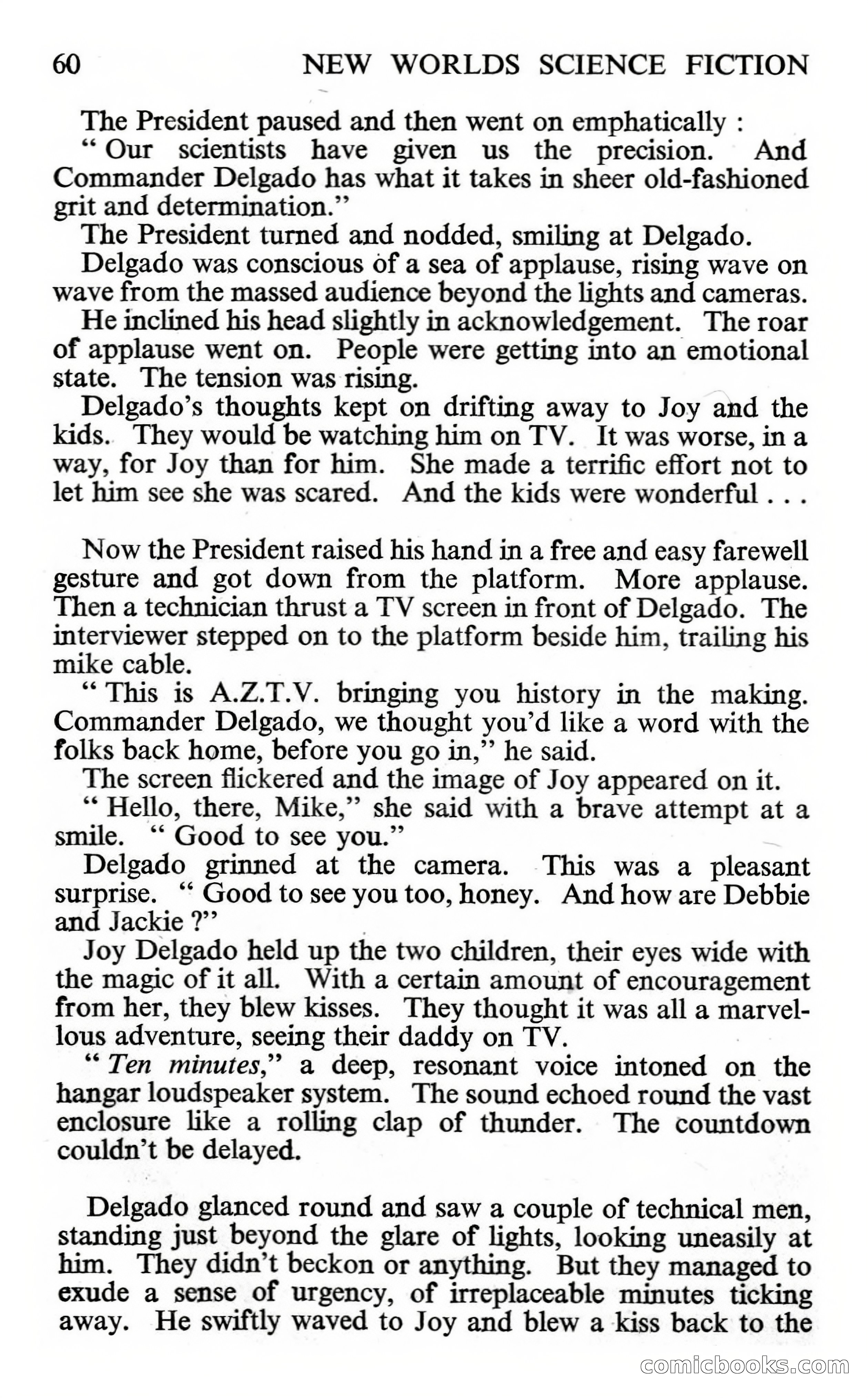New Worlds #132, Vol. 44 (July 1963) — page 62 of 132
