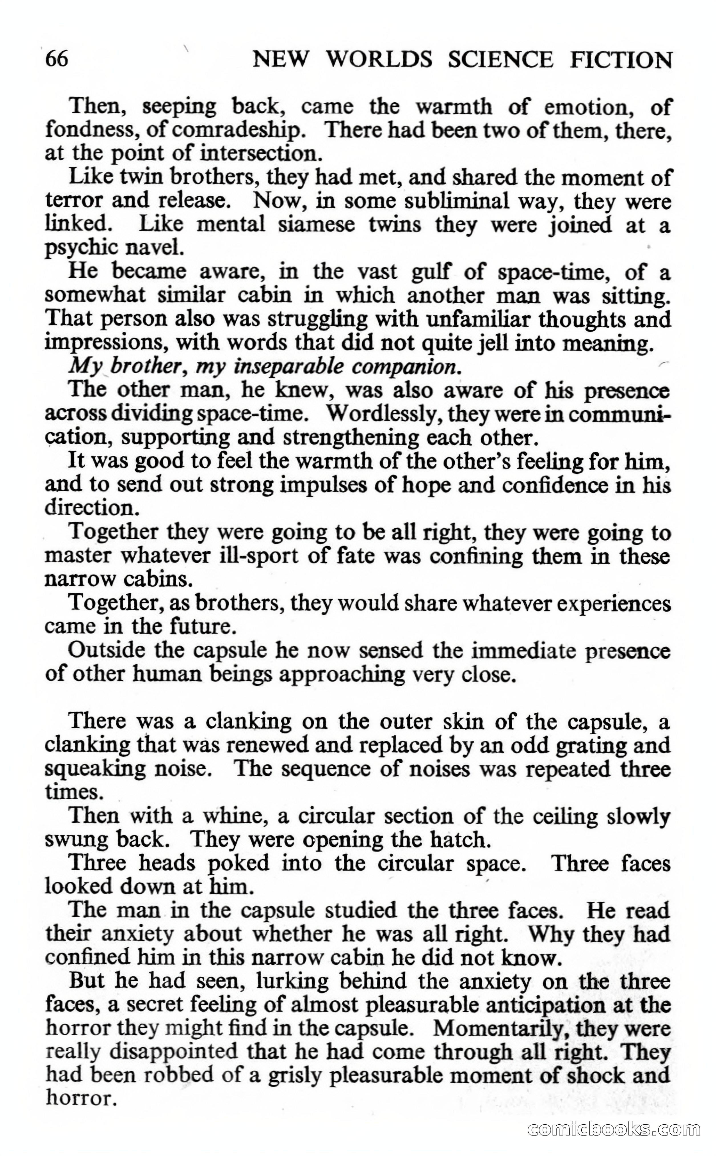 New Worlds #132, Vol. 44 (July 1963) — page 68 of 132