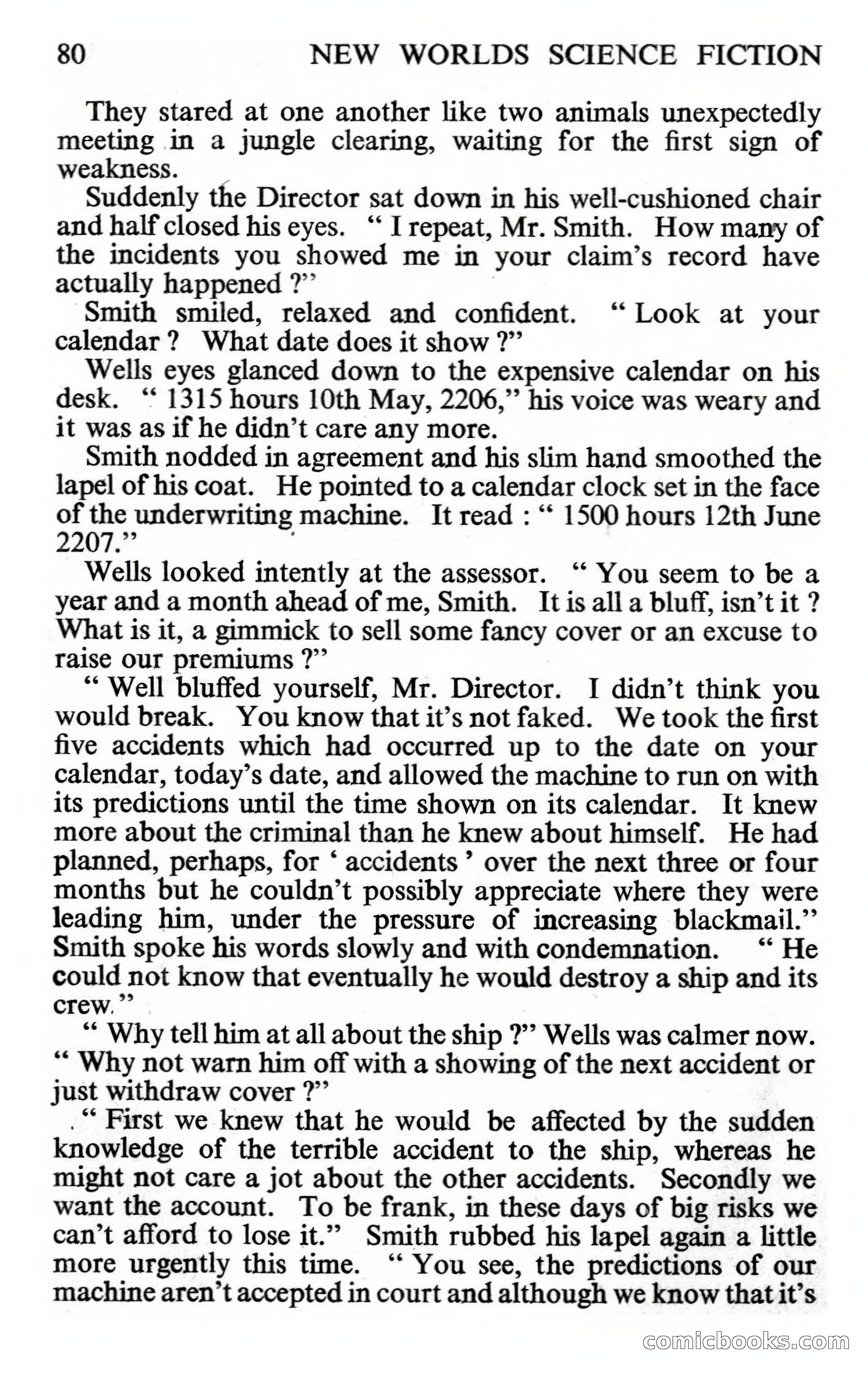 New Worlds #132, Vol. 44 (July 1963) — page 82 of 132