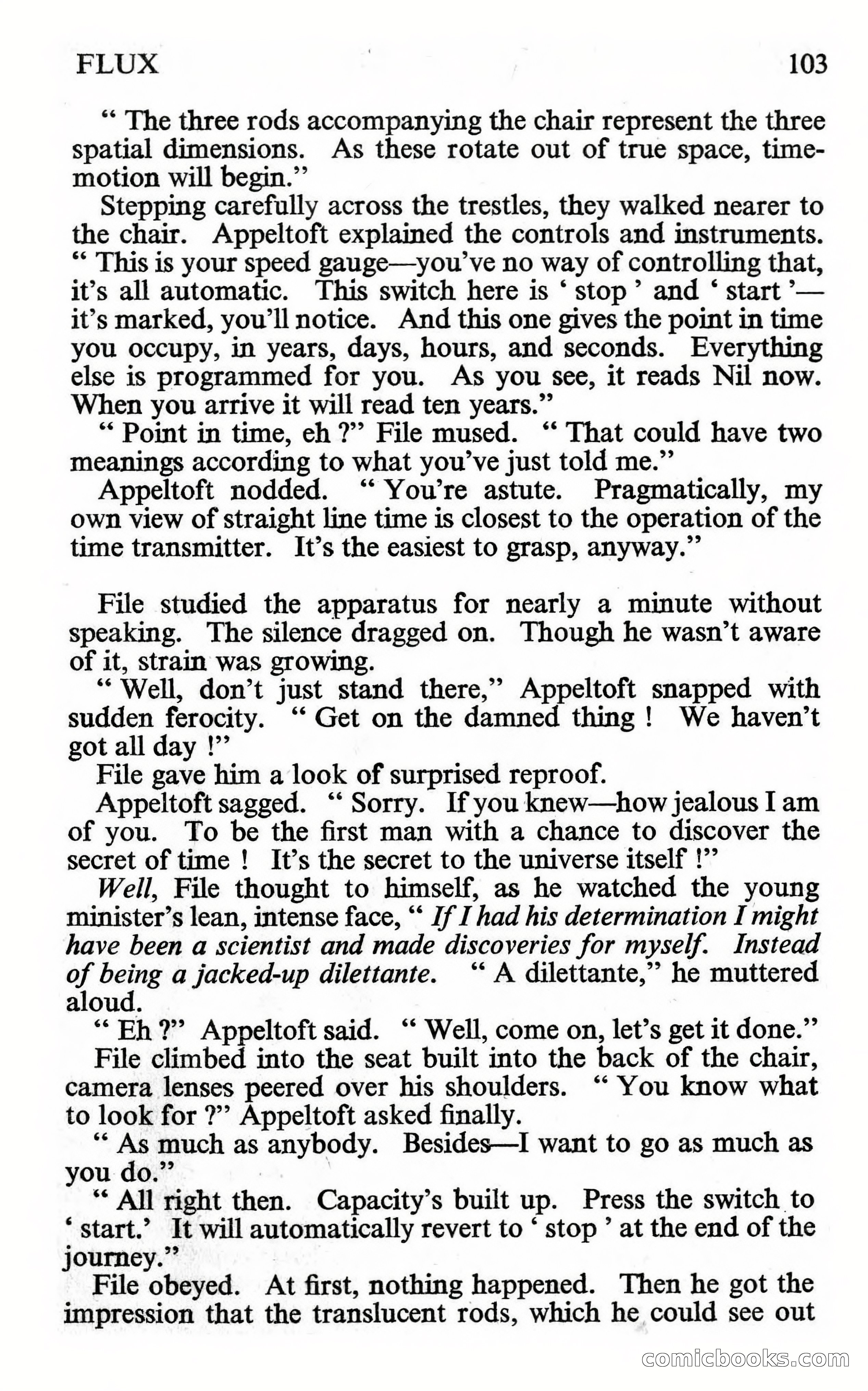 New Worlds #132, Vol. 44 (July 1963) — page 105 of 132