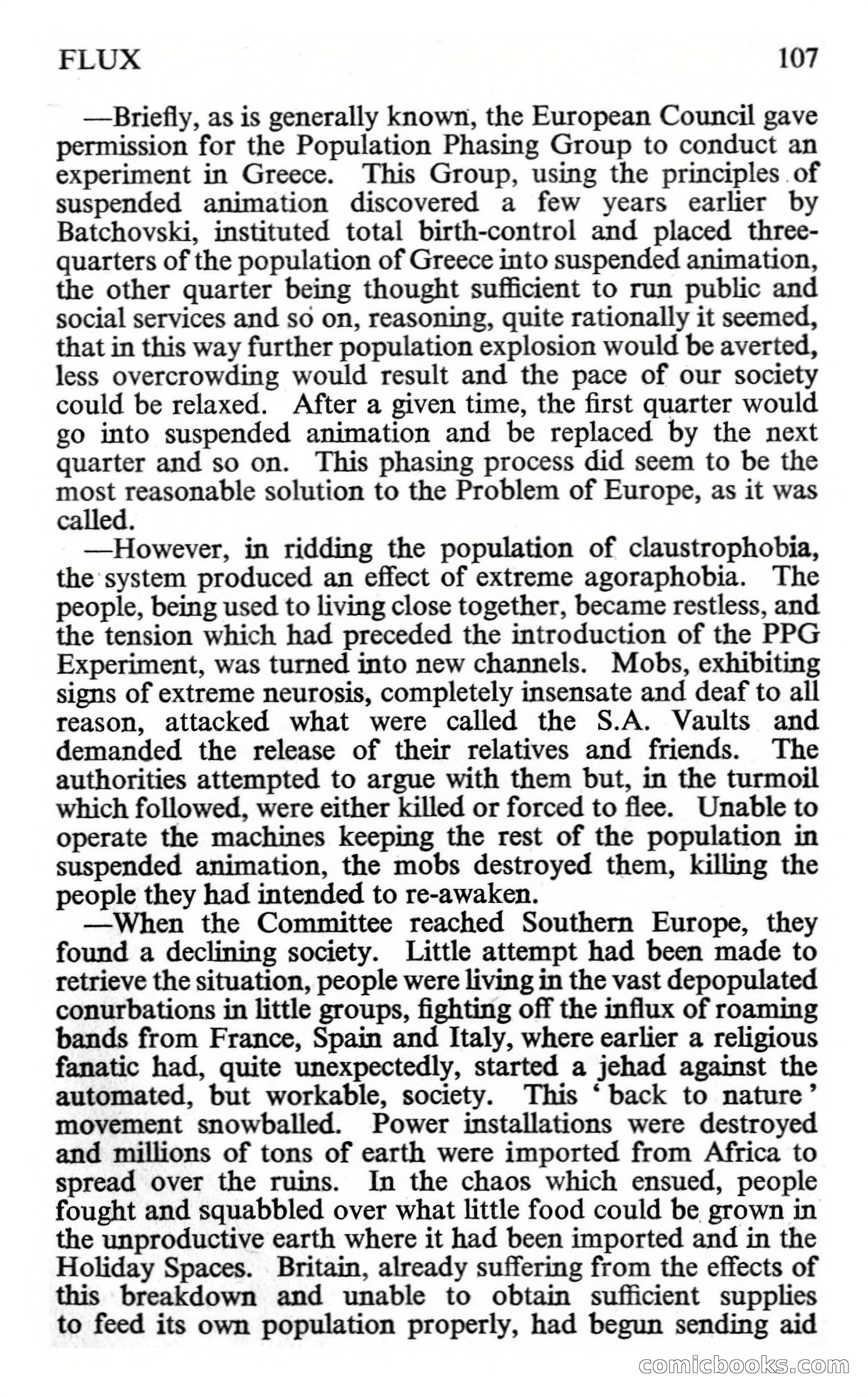 New Worlds #132, Vol. 44 (July 1963) — page 109 of 132
