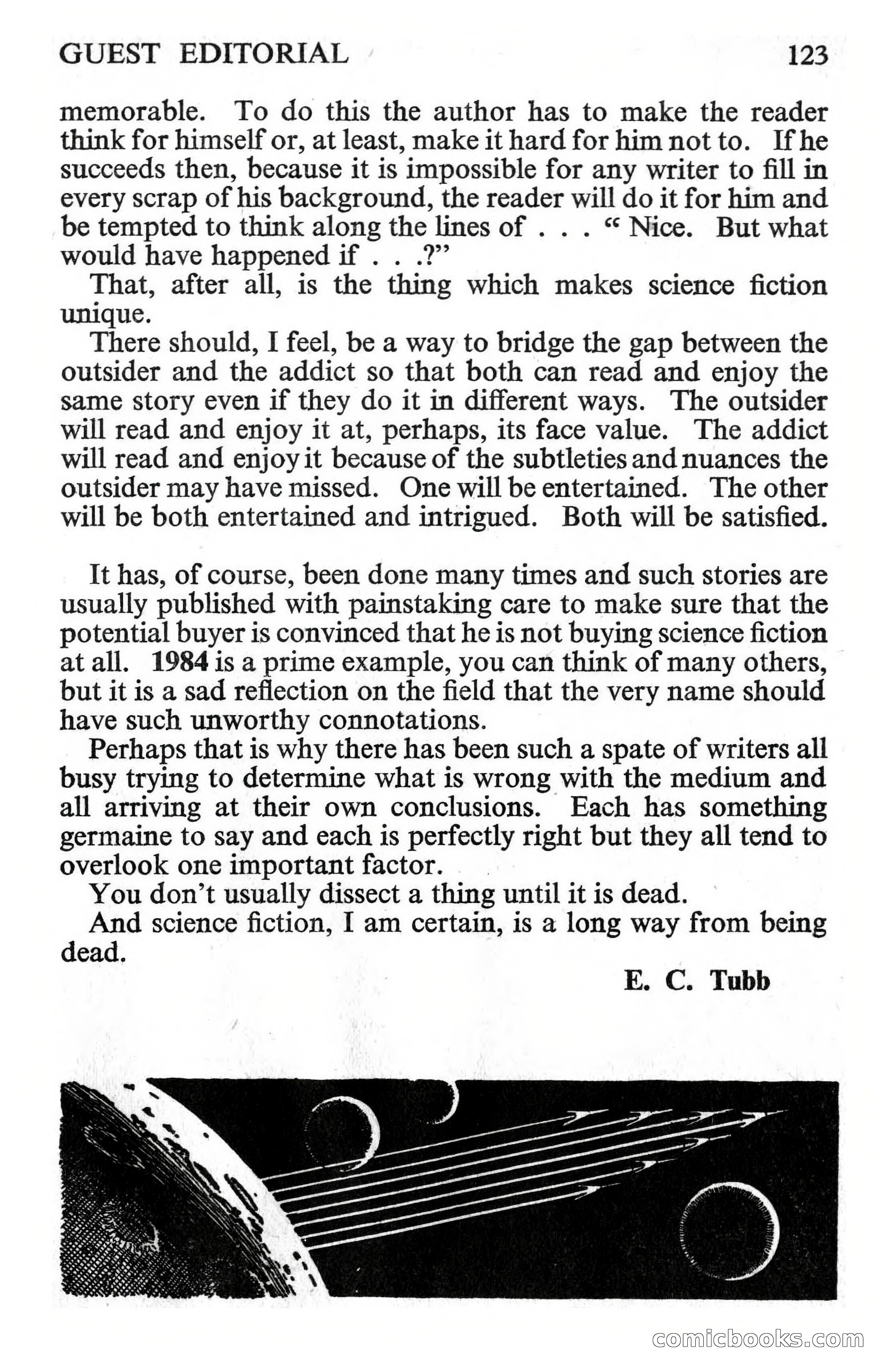 New Worlds #132, Vol. 44 (July 1963) — page 125 of 132