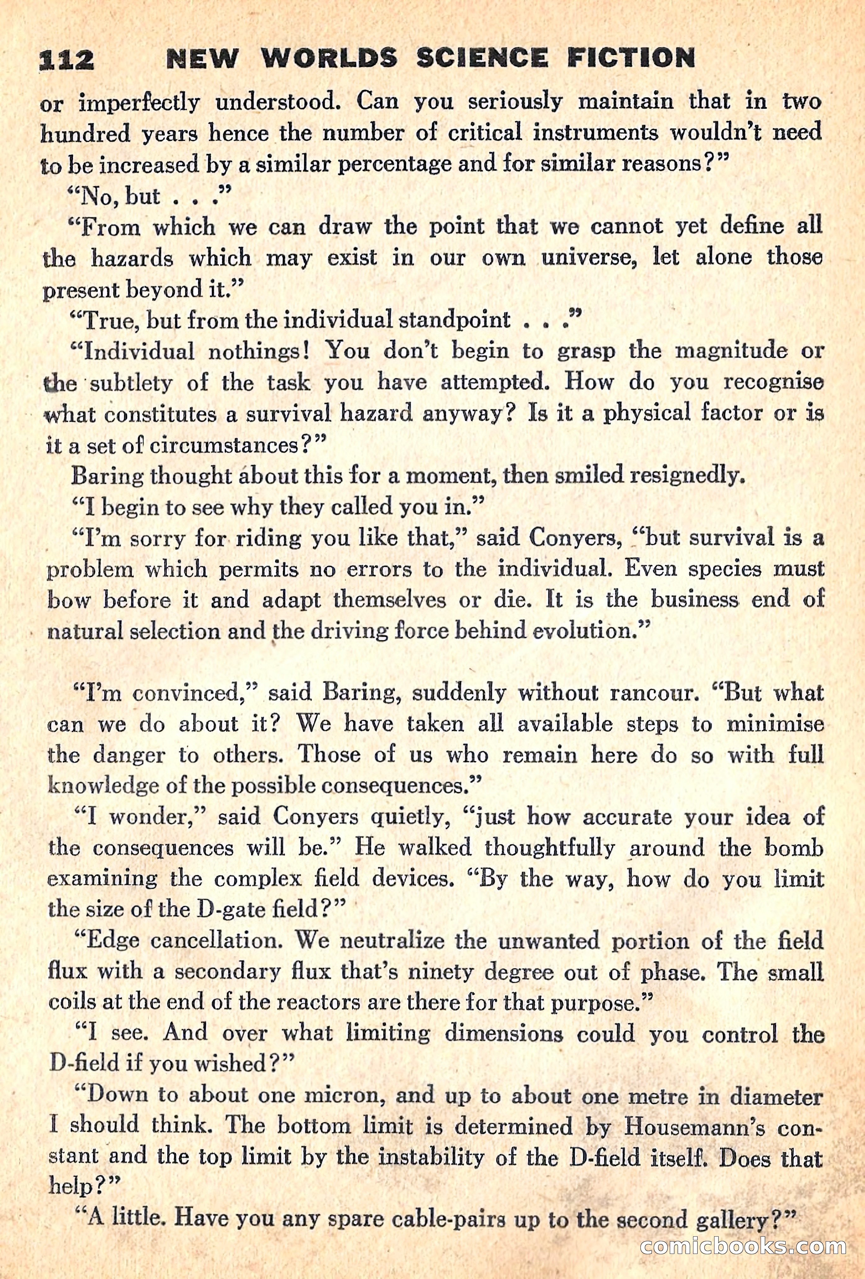 New Worlds Science Fiction, April 1960 — page 114 of 132