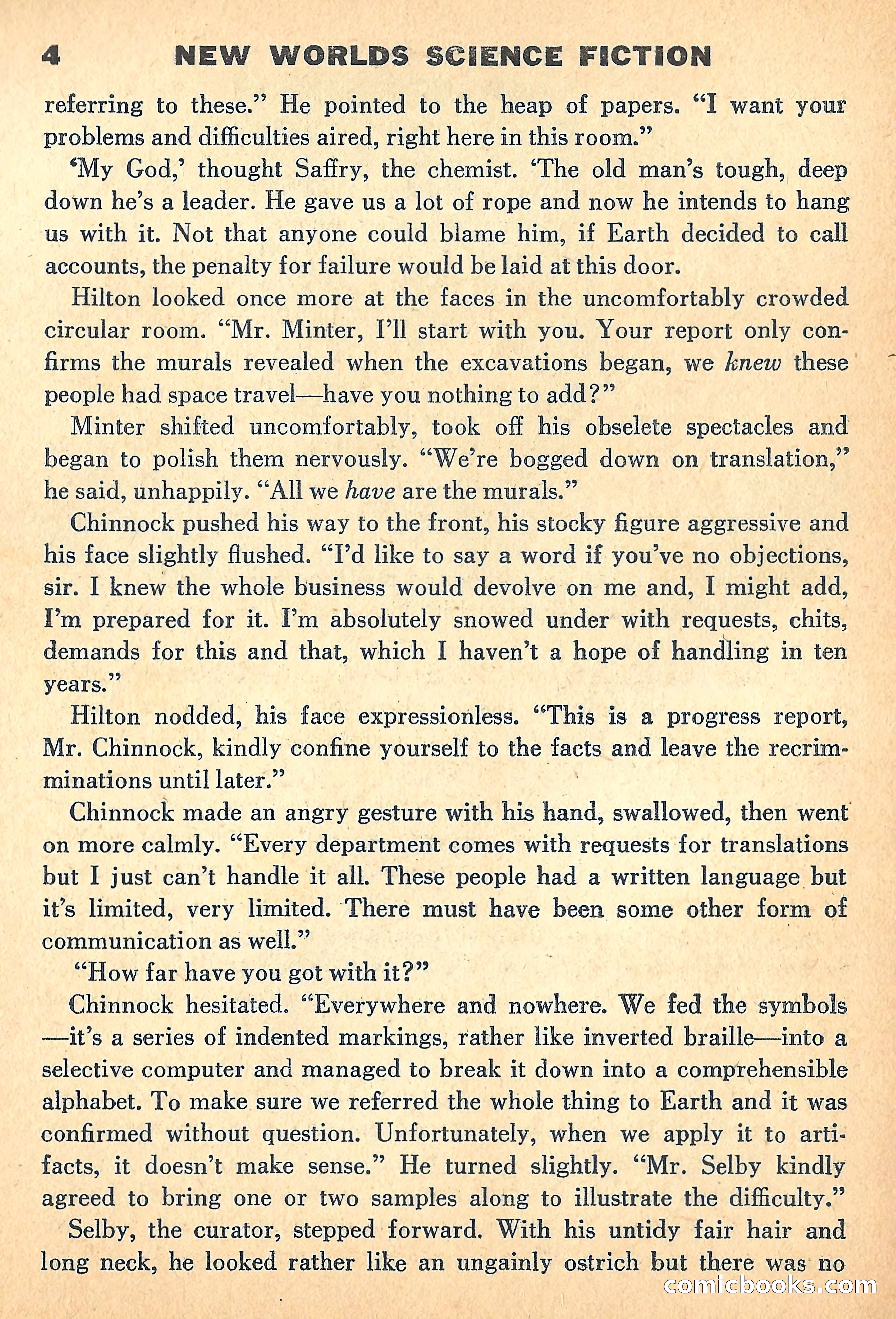 New Worlds, July 1960 — page 6 of 132