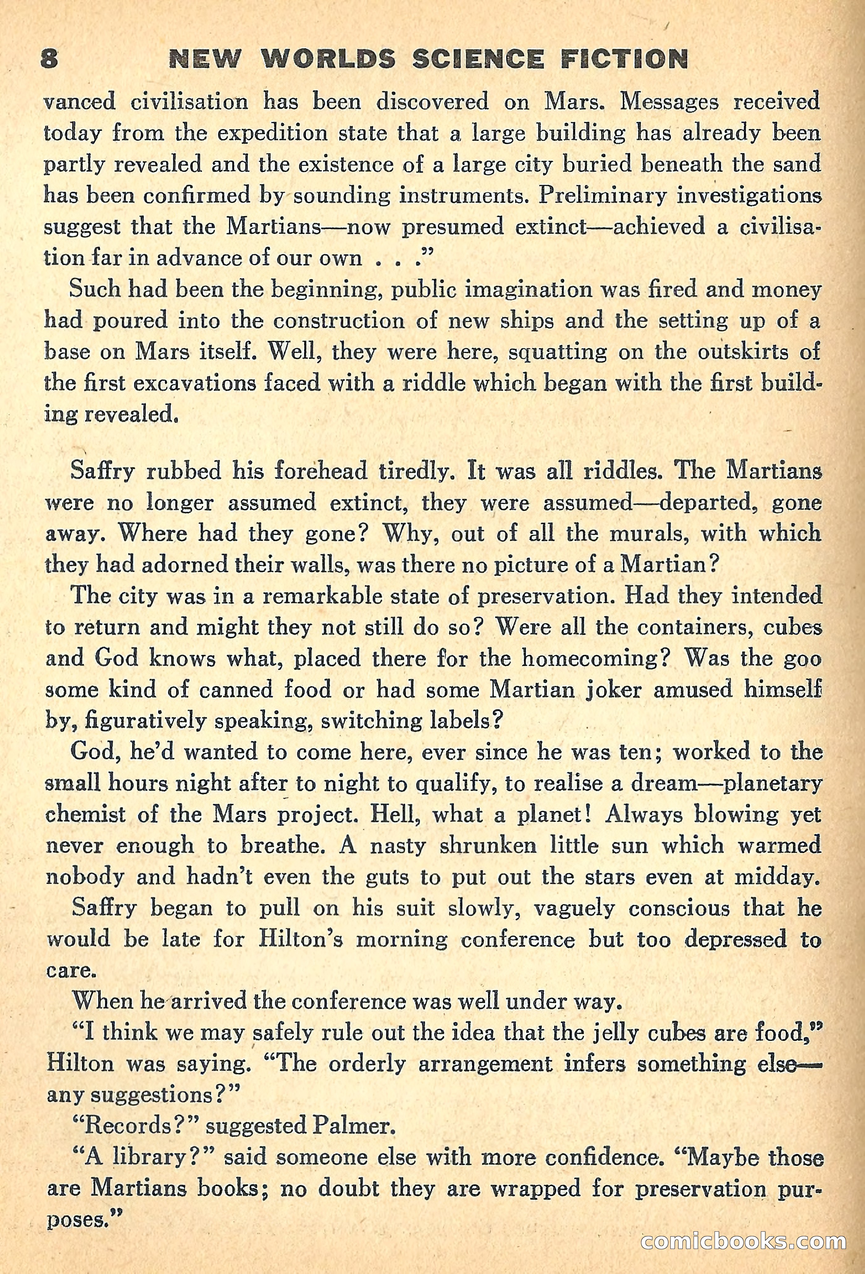 New Worlds, July 1960 — page 10 of 132