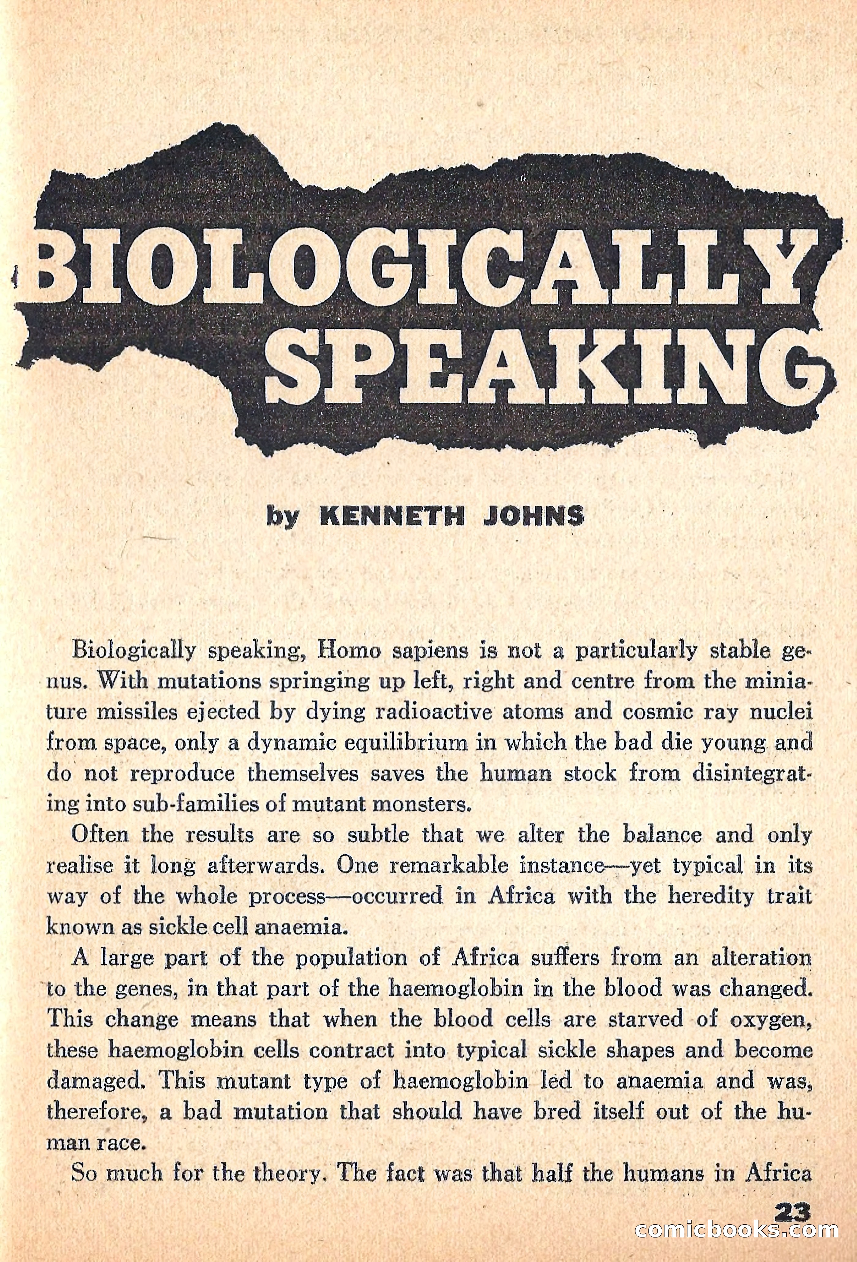 New Worlds, July 1960 — page 25 of 132