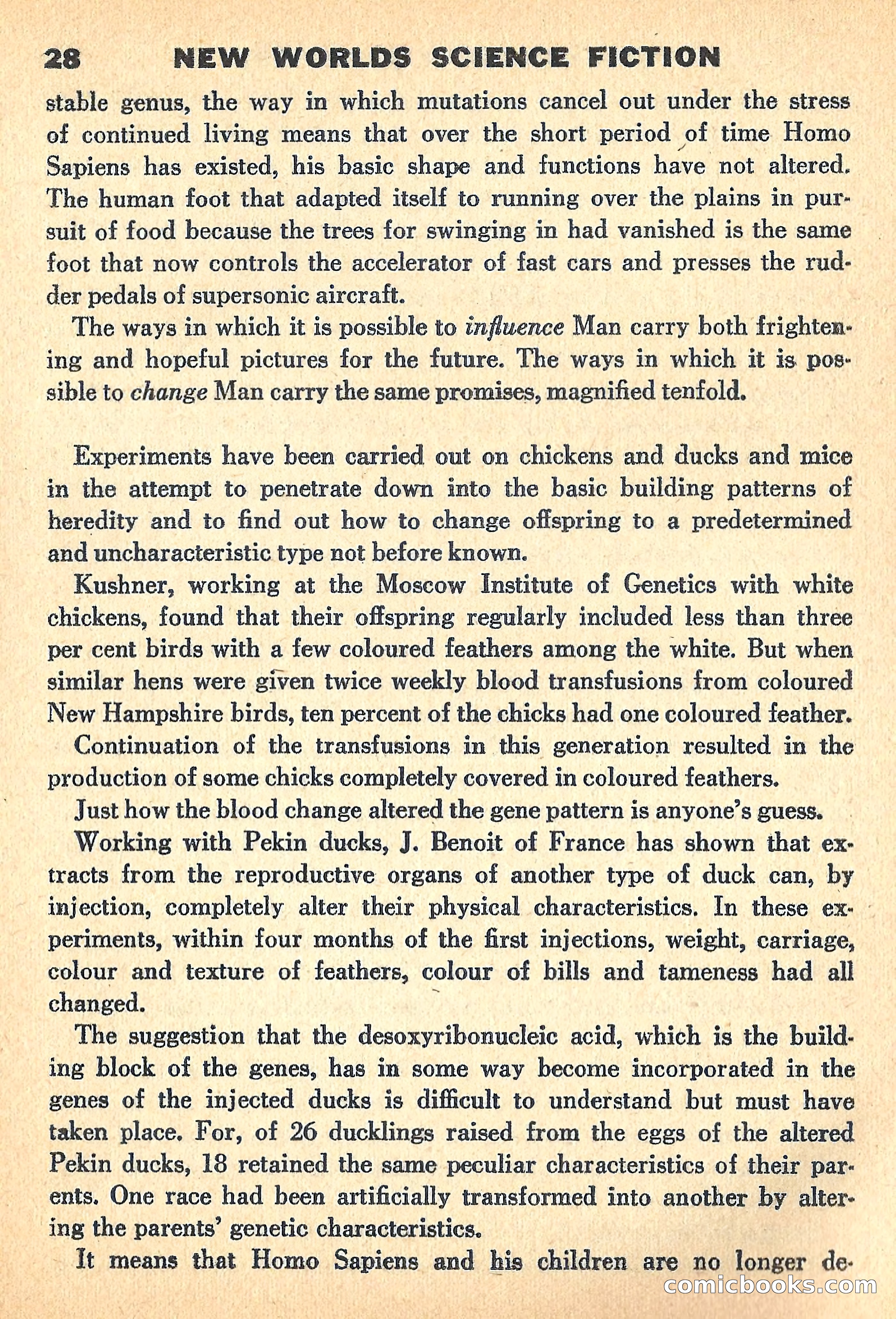 New Worlds, July 1960 — page 30 of 132