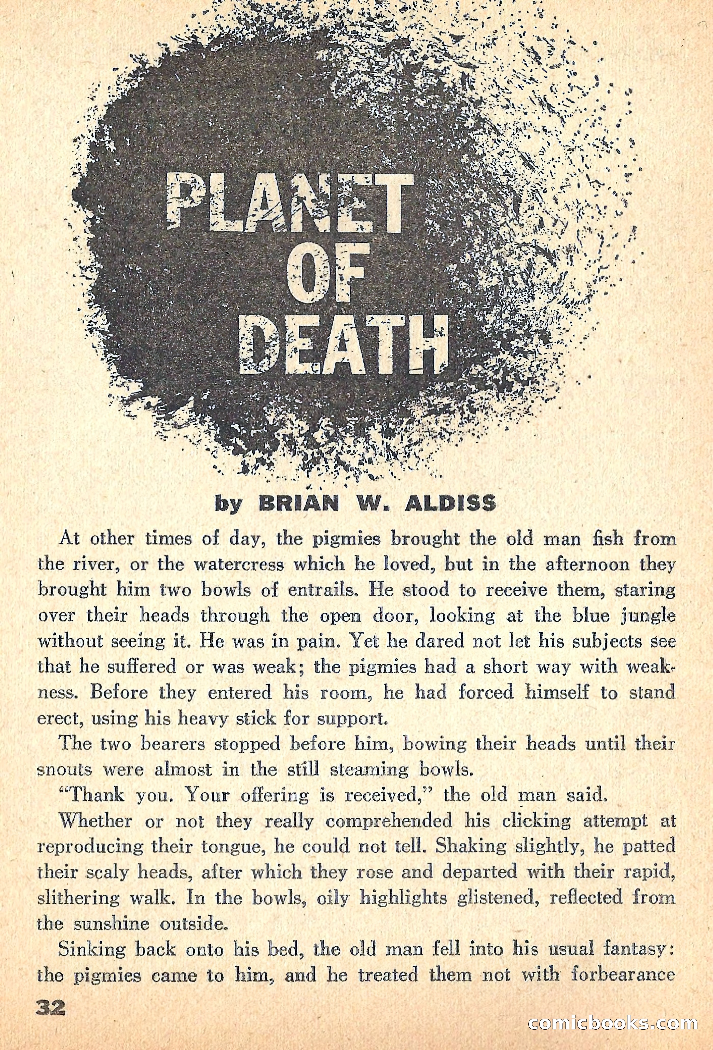 New Worlds, July 1960 — page 34 of 132