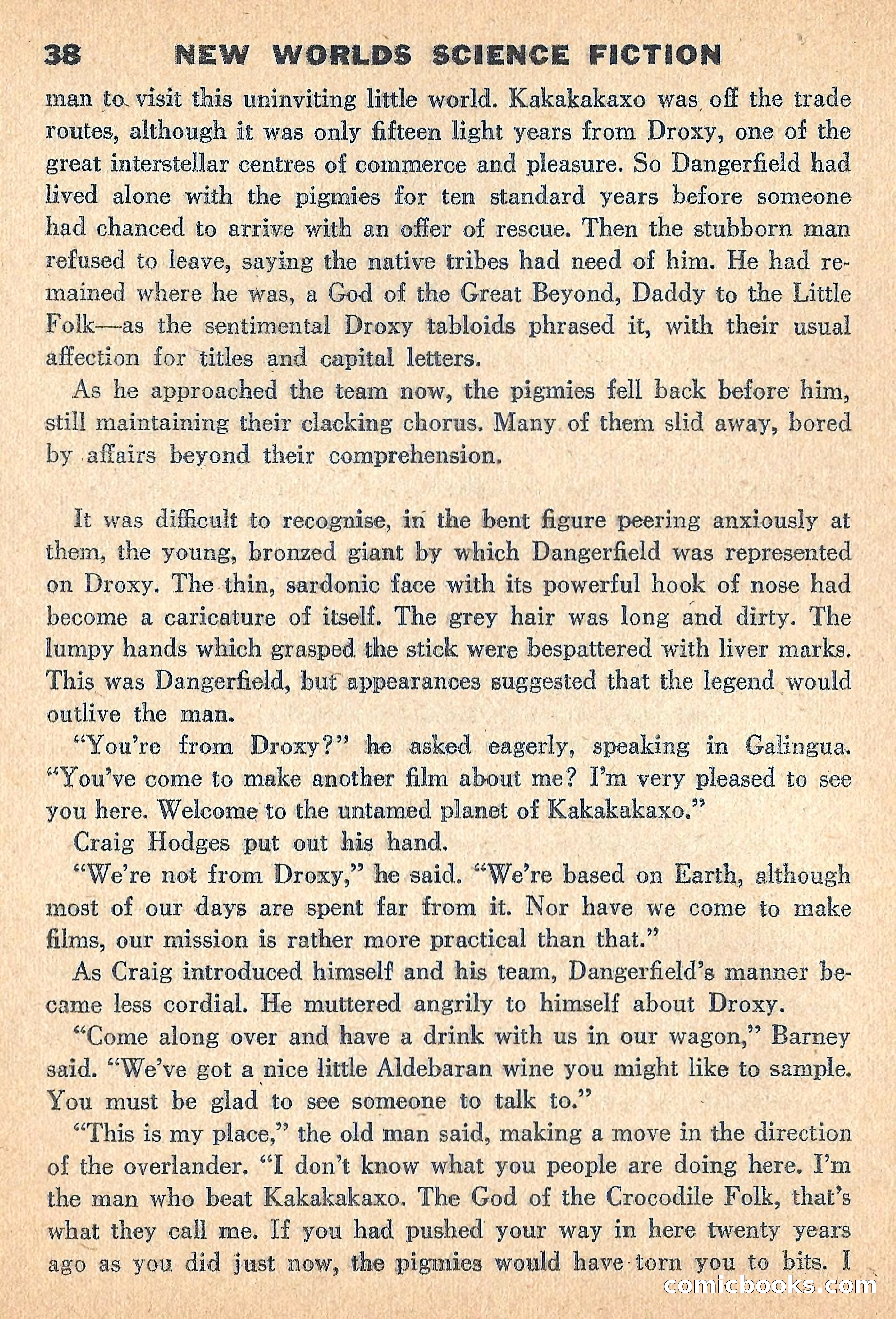 New Worlds, July 1960 — page 40 of 132