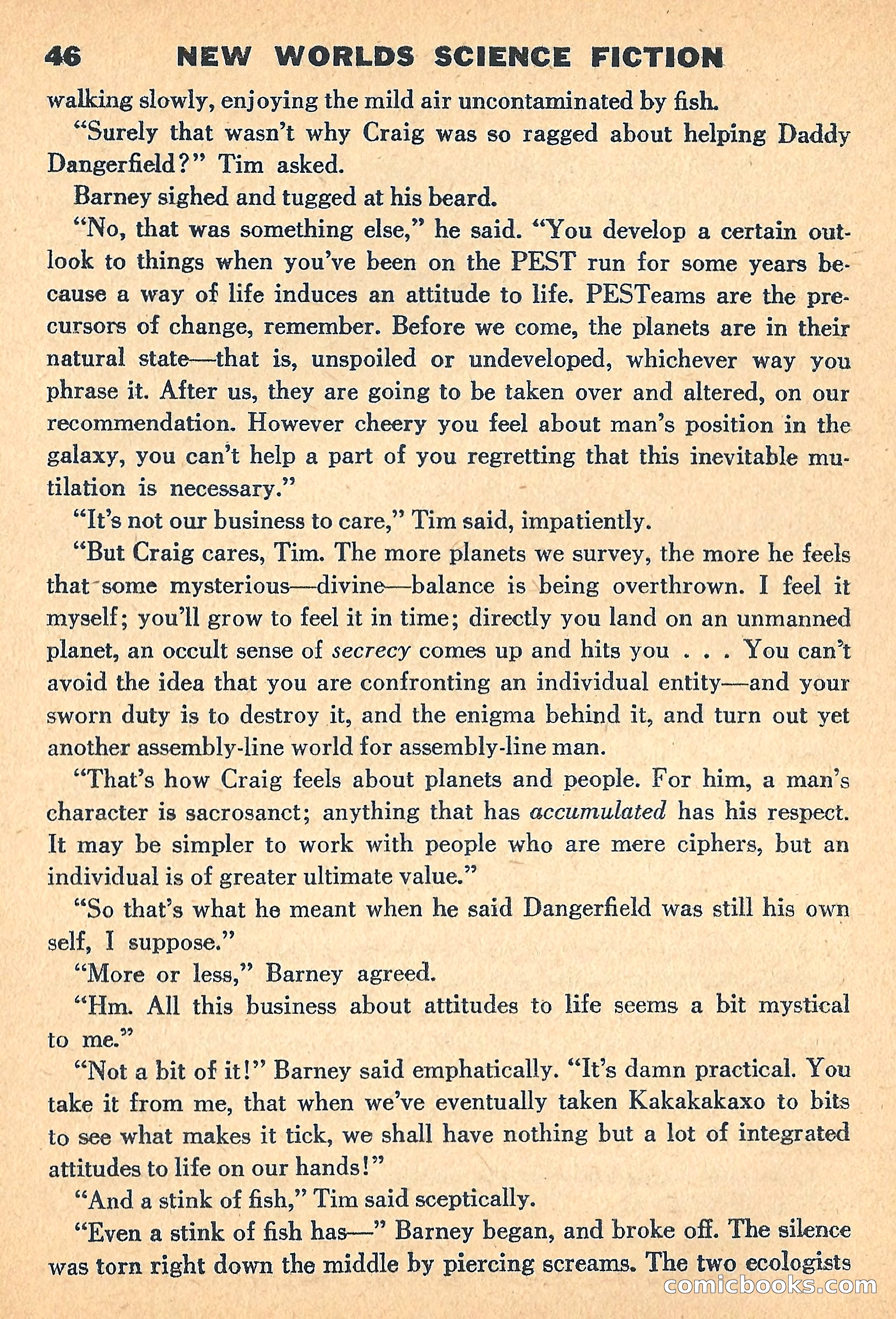 New Worlds, July 1960 — page 48 of 132