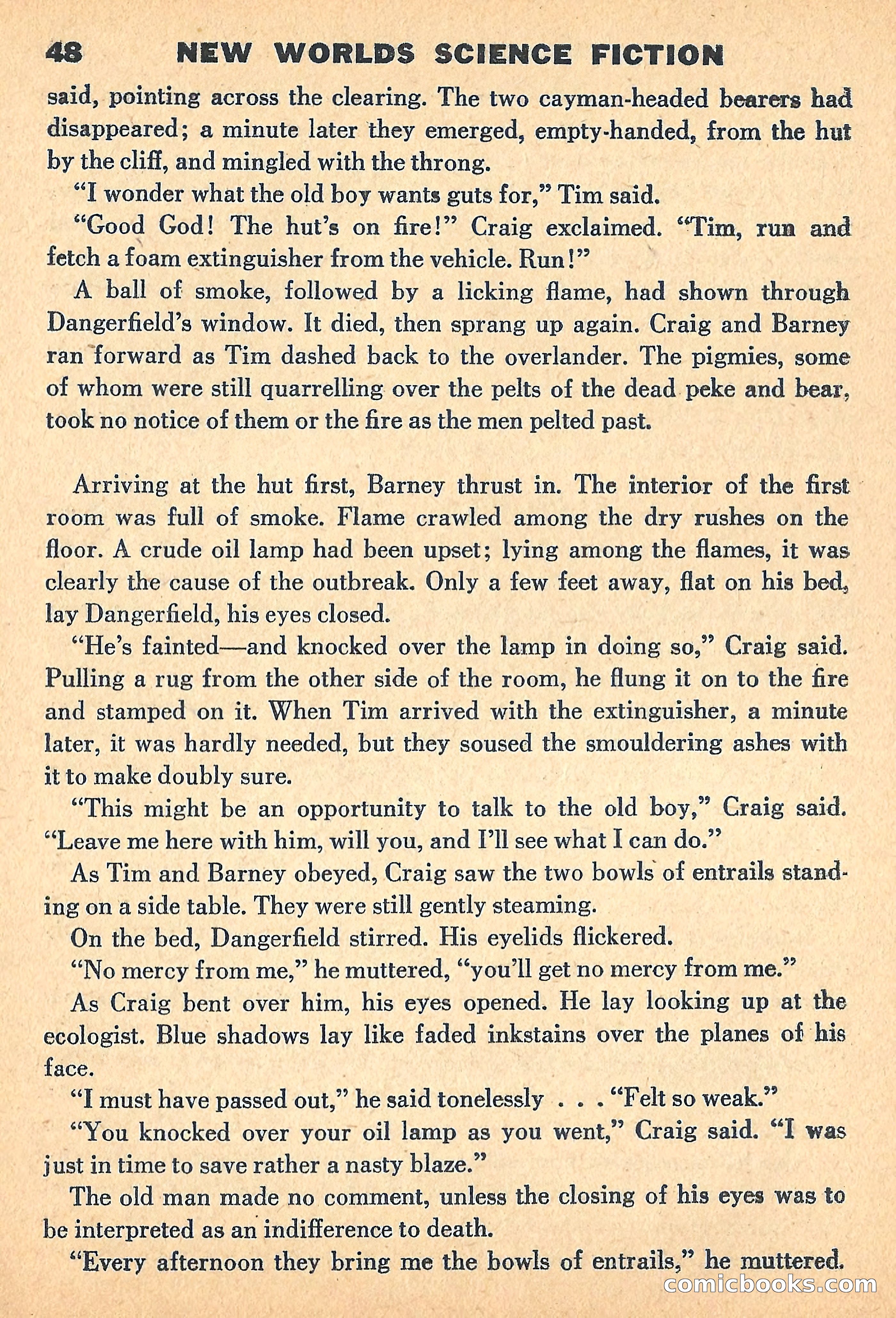 New Worlds, July 1960 — page 50 of 132