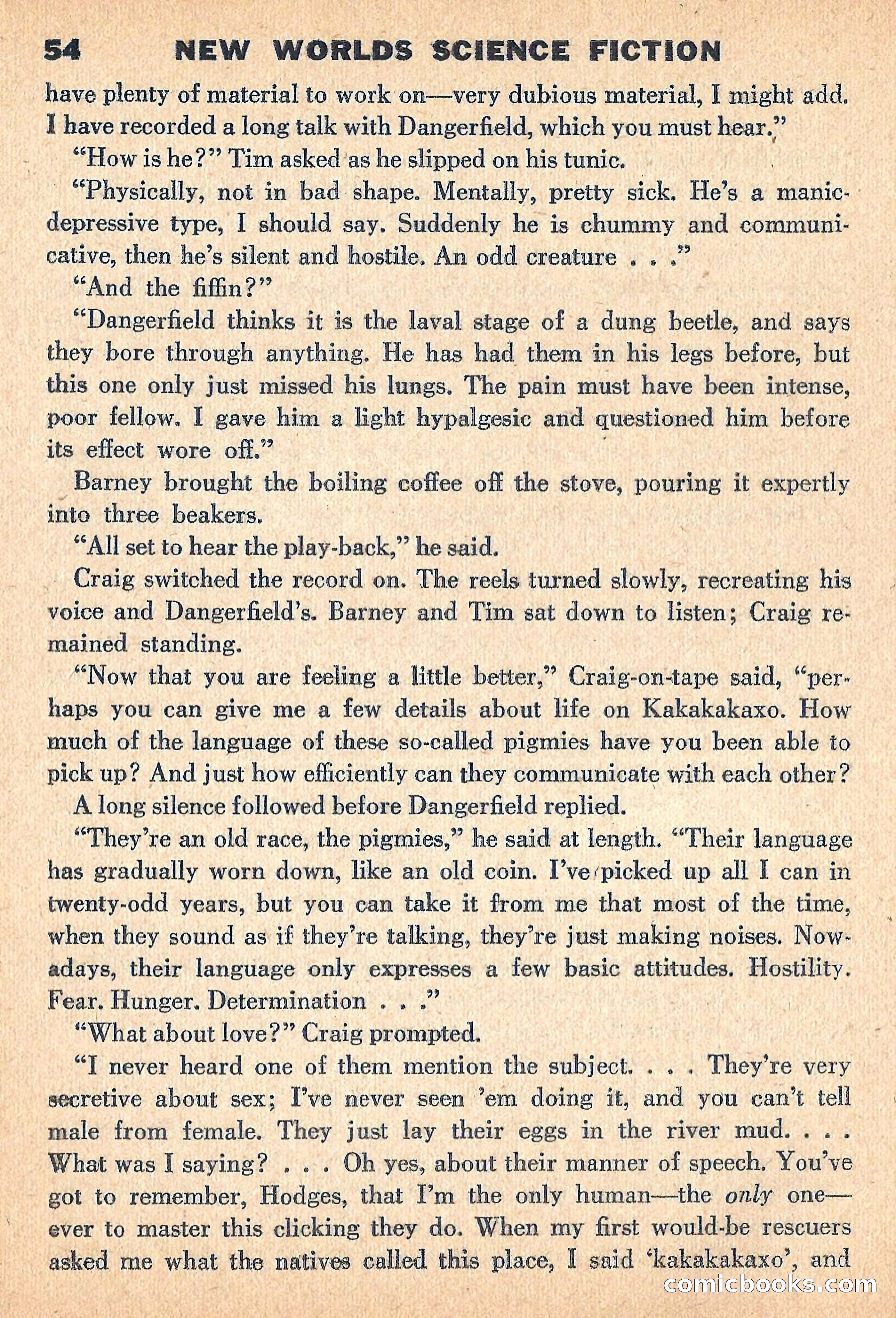 New Worlds, July 1960 — page 56 of 132