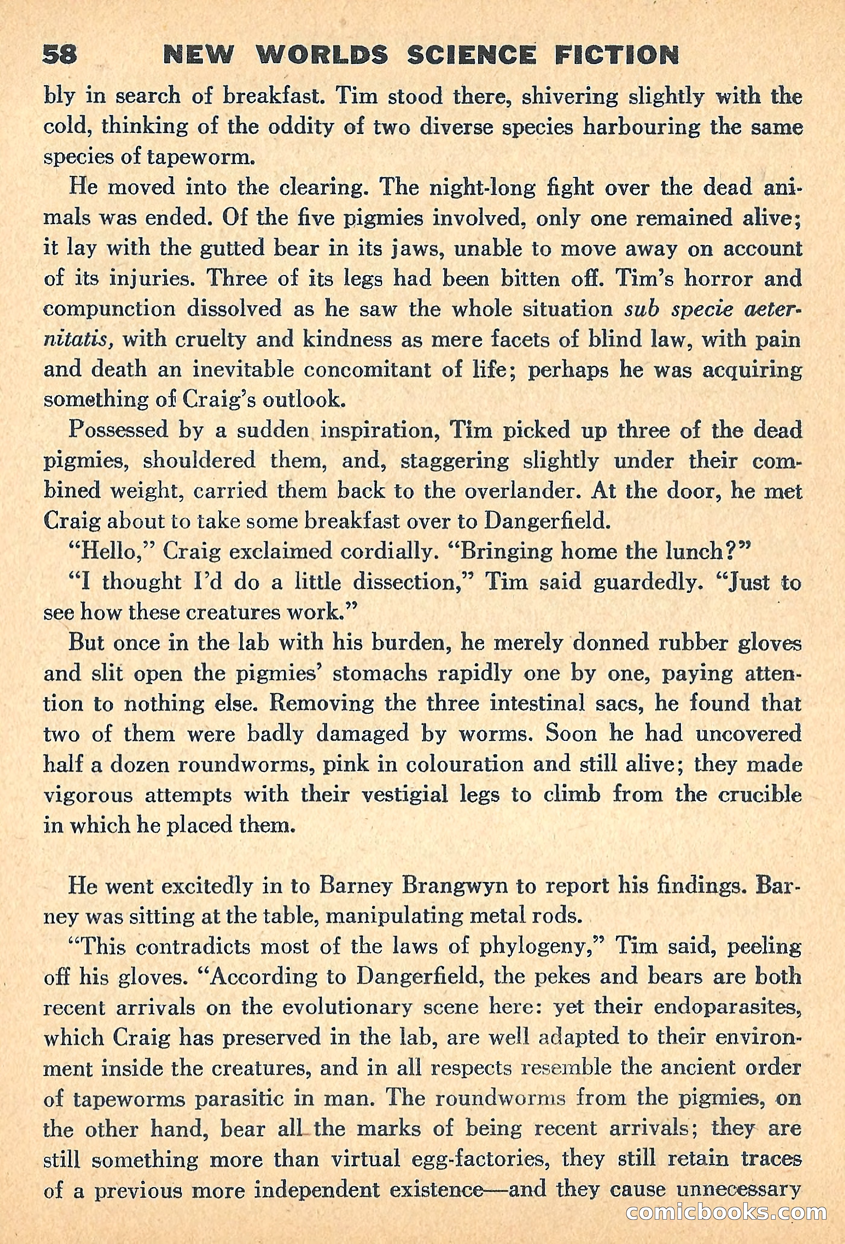 New Worlds, July 1960 — page 60 of 132