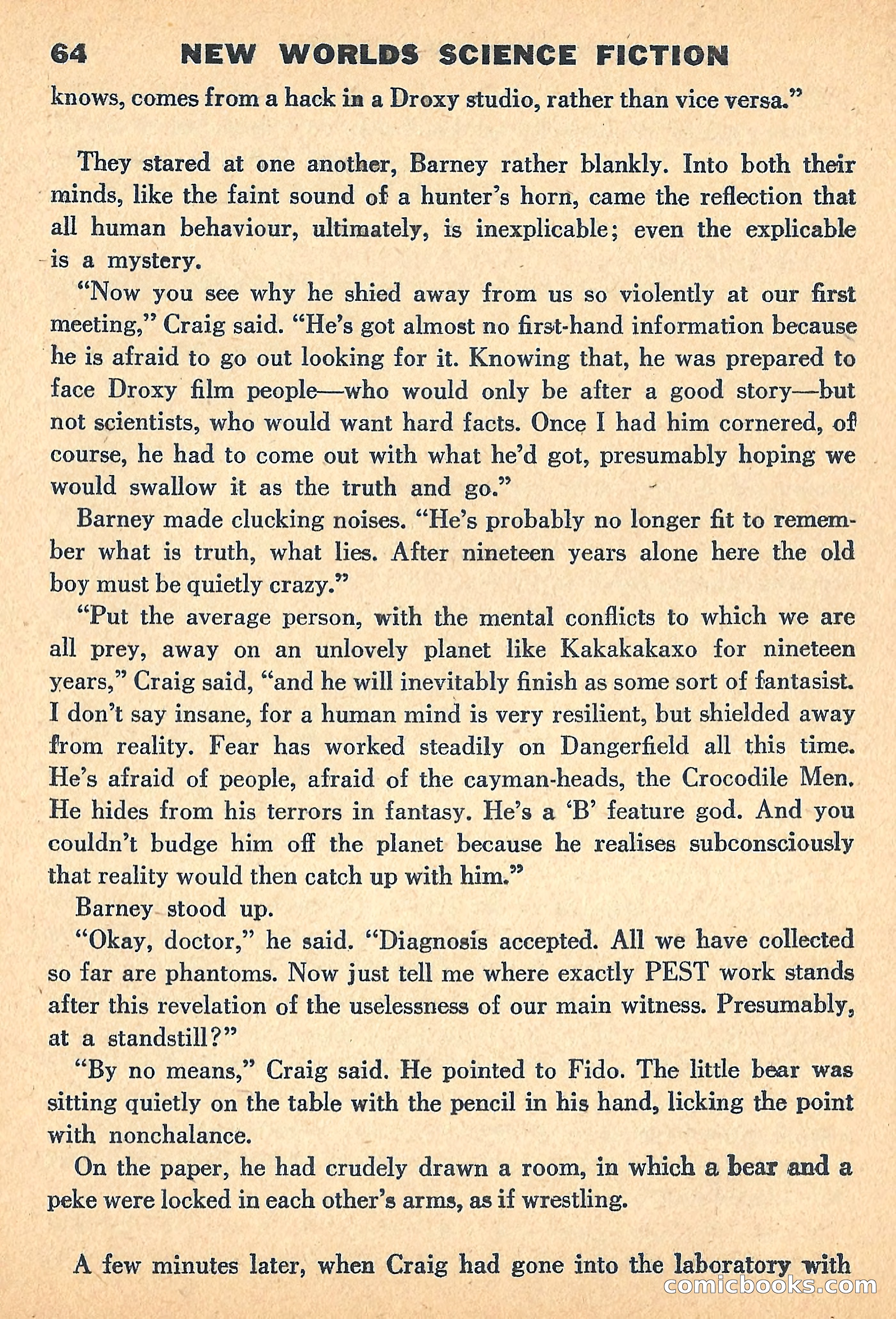 New Worlds, July 1960 — page 66 of 132