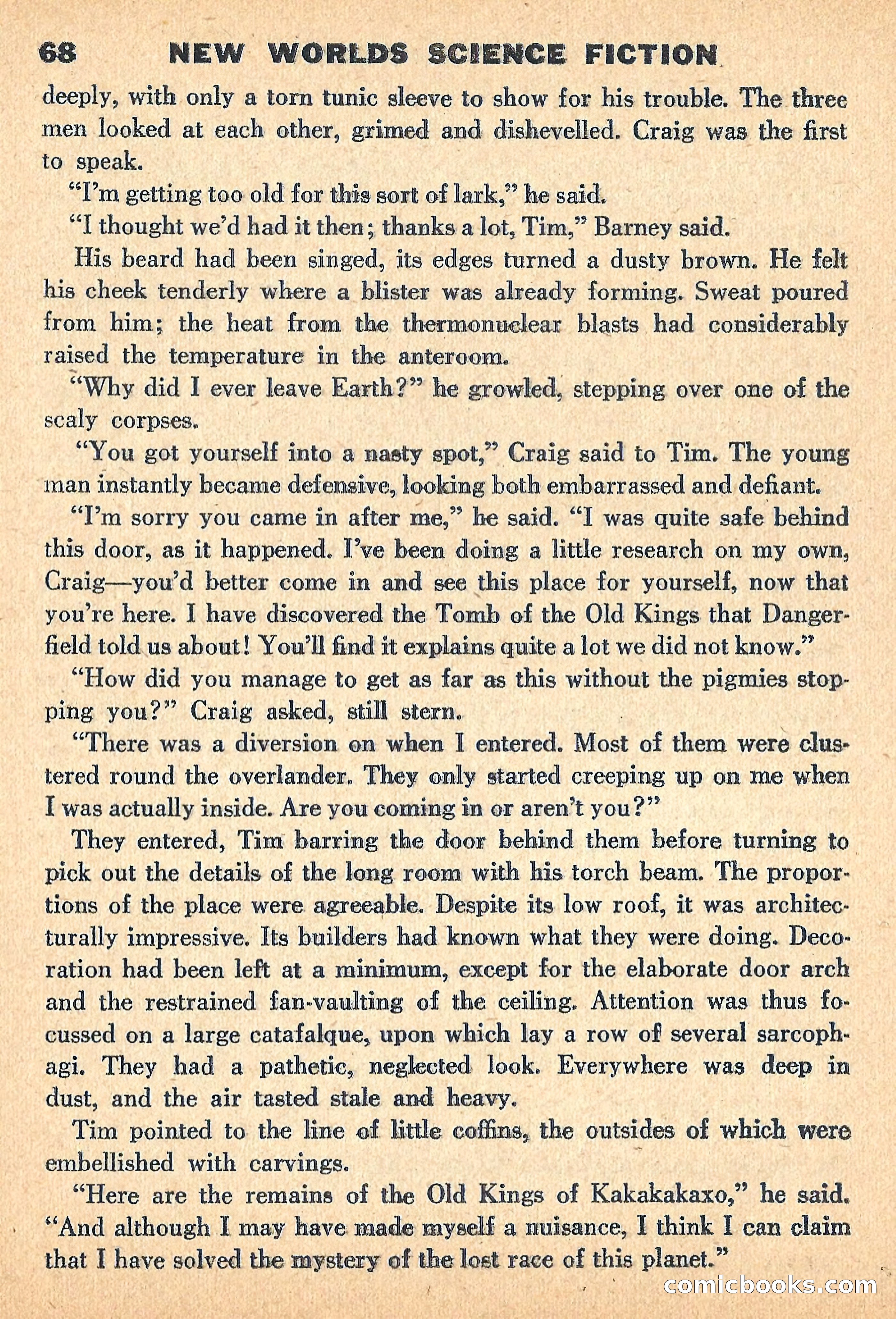 New Worlds, July 1960 — page 70 of 132