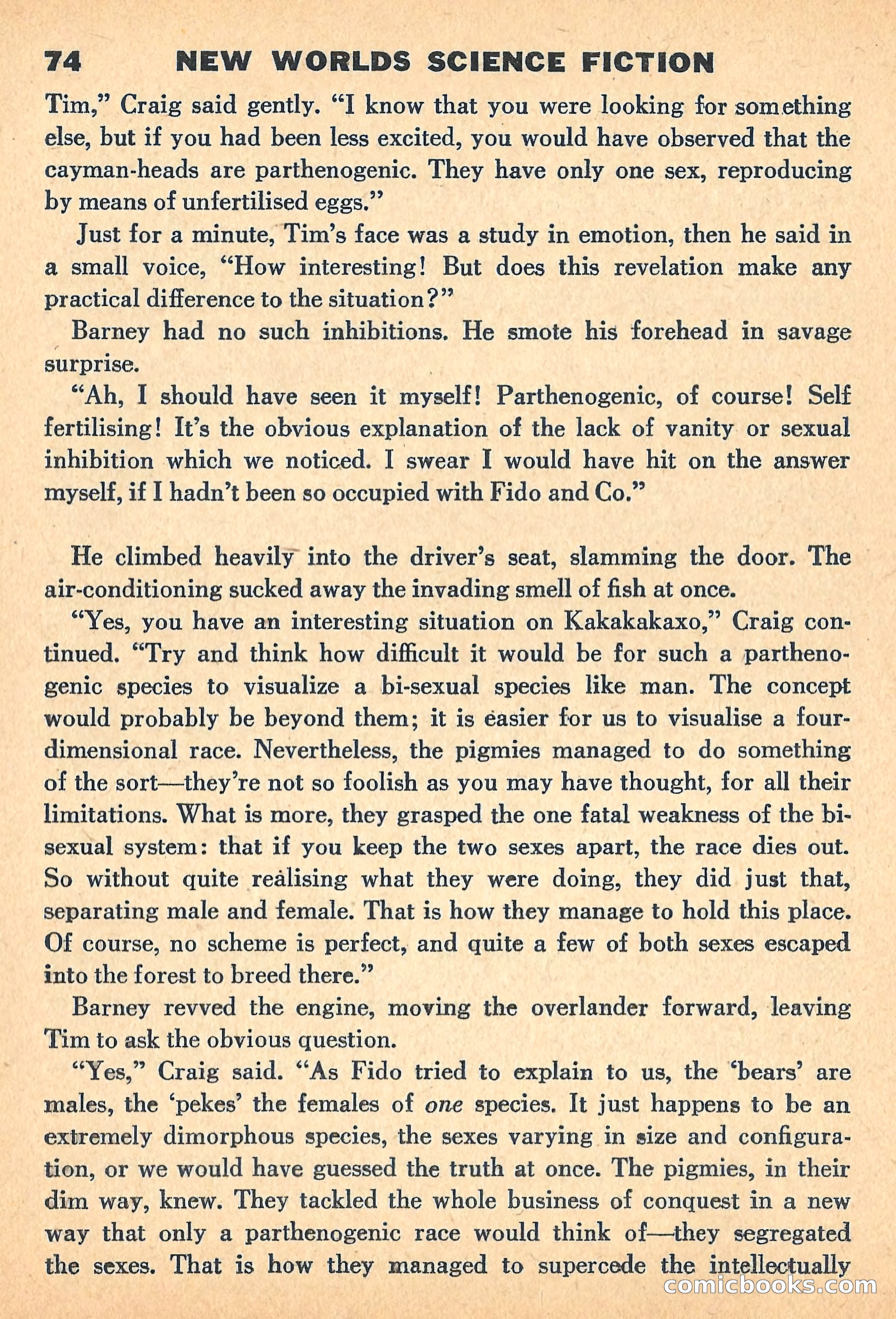 New Worlds, July 1960 — page 76 of 132