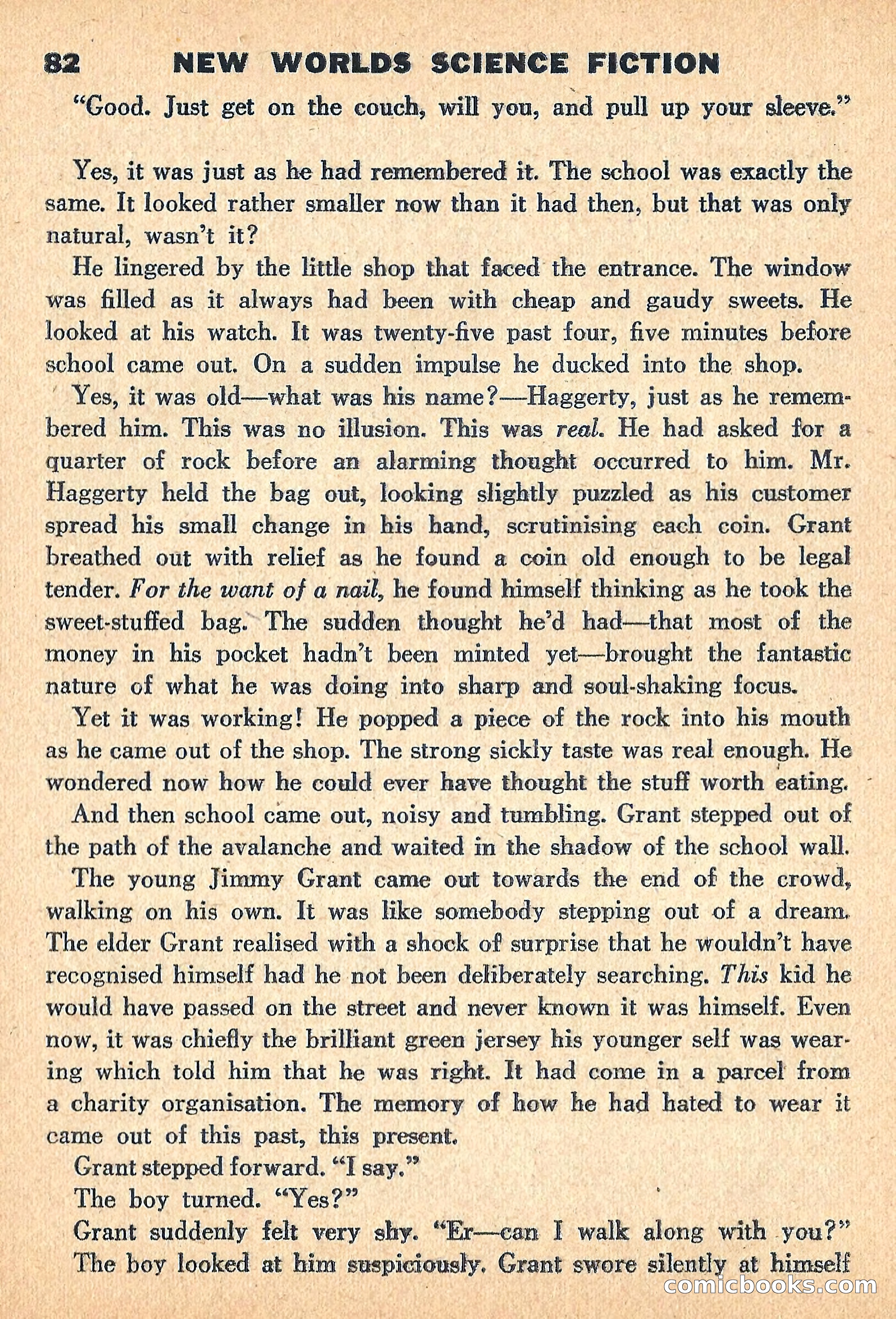New Worlds, July 1960 — page 84 of 132