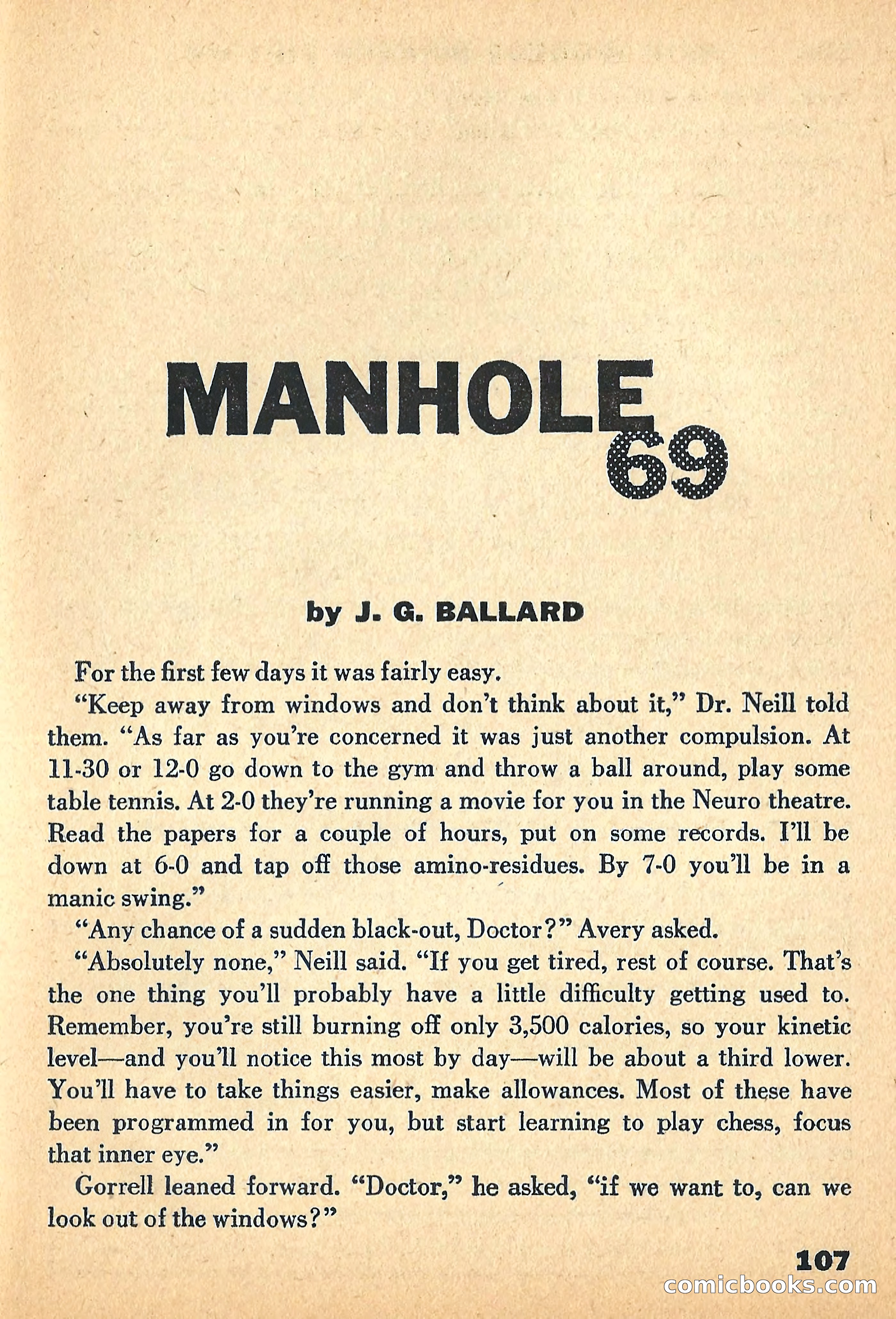 New Worlds, July 1960 — page 109 of 132