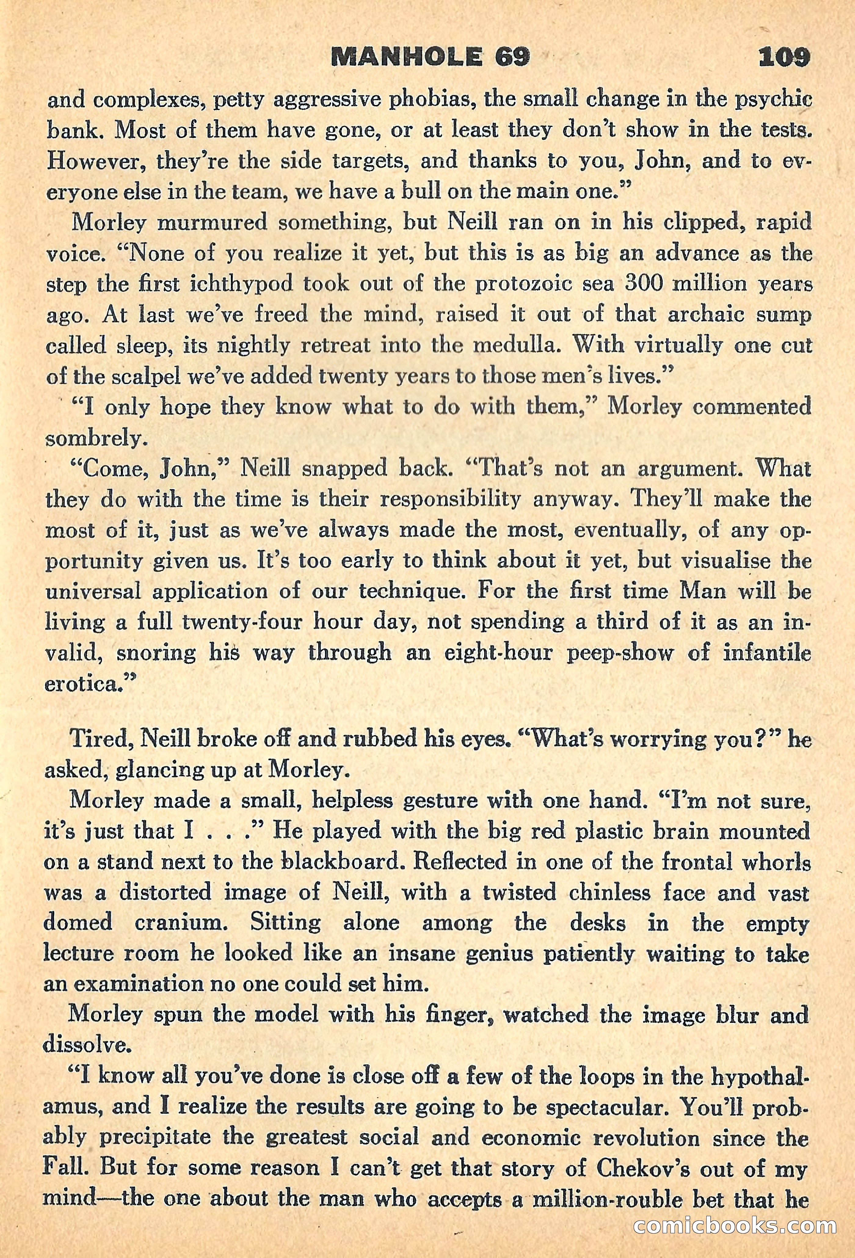 New Worlds, July 1960 — page 111 of 132