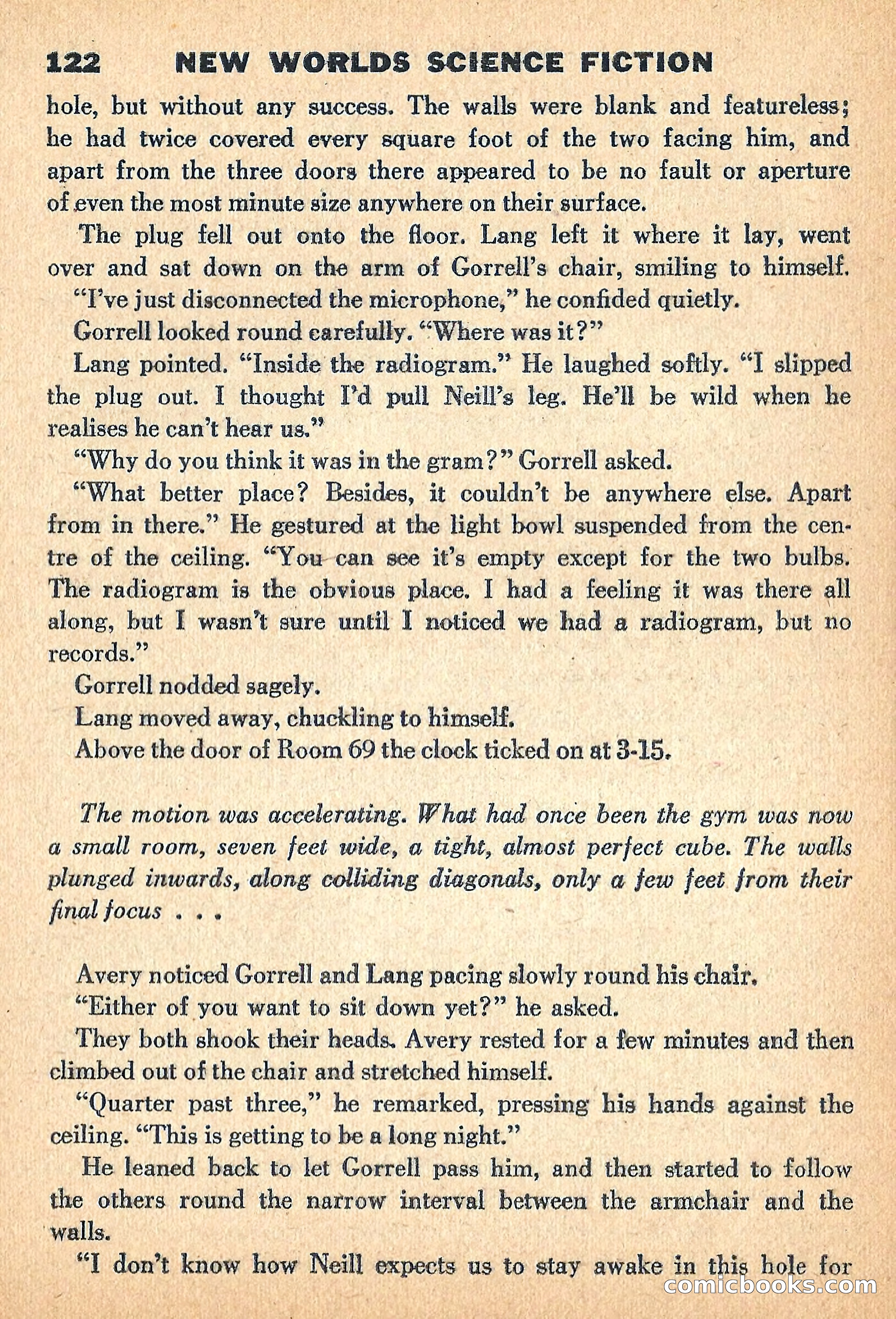 New Worlds, July 1960 — page 124 of 132