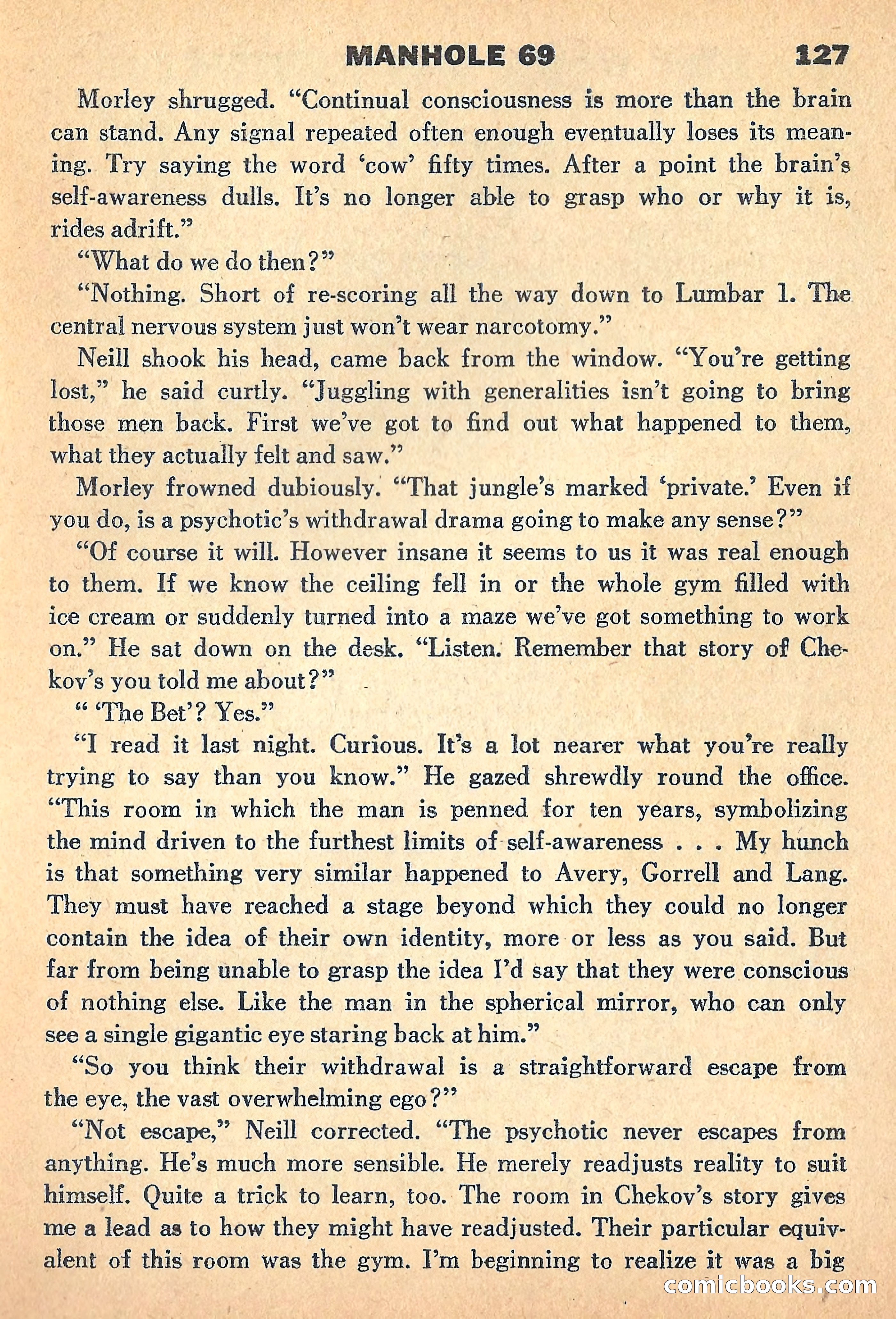 New Worlds, July 1960 — page 129 of 132