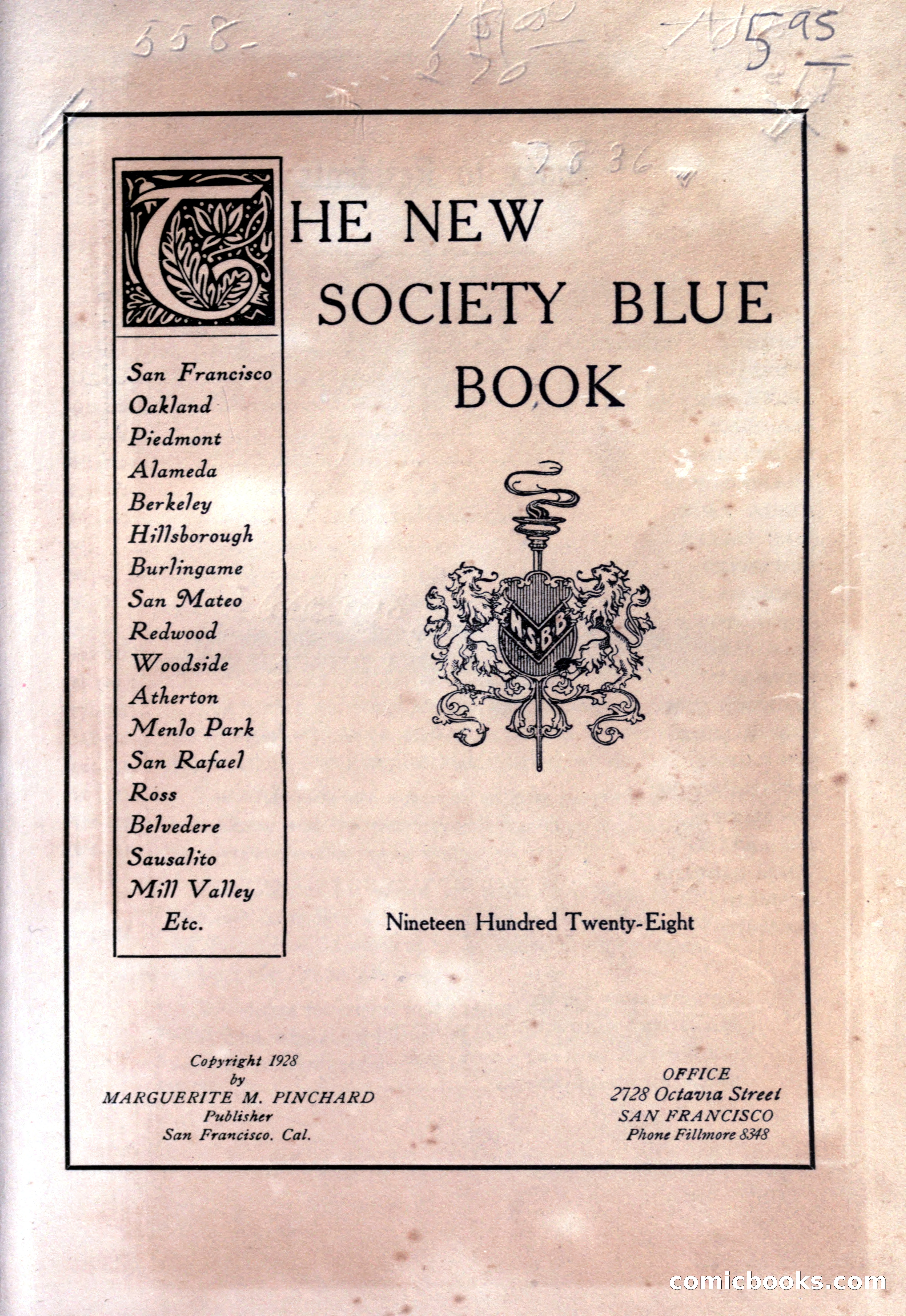 The New Society Blue Book — page 3 of 330