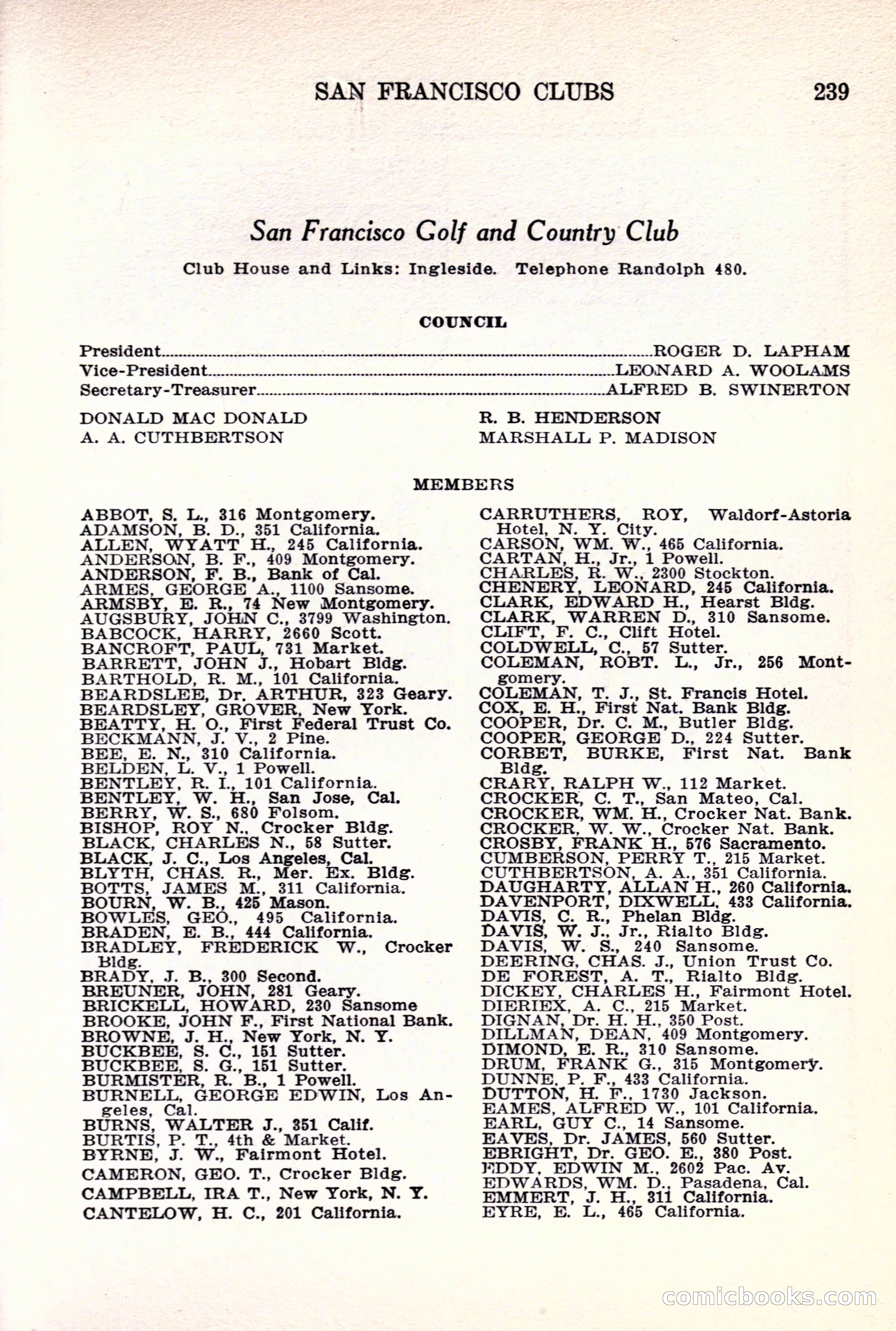 The New Society Blue Book — page 247 of 330