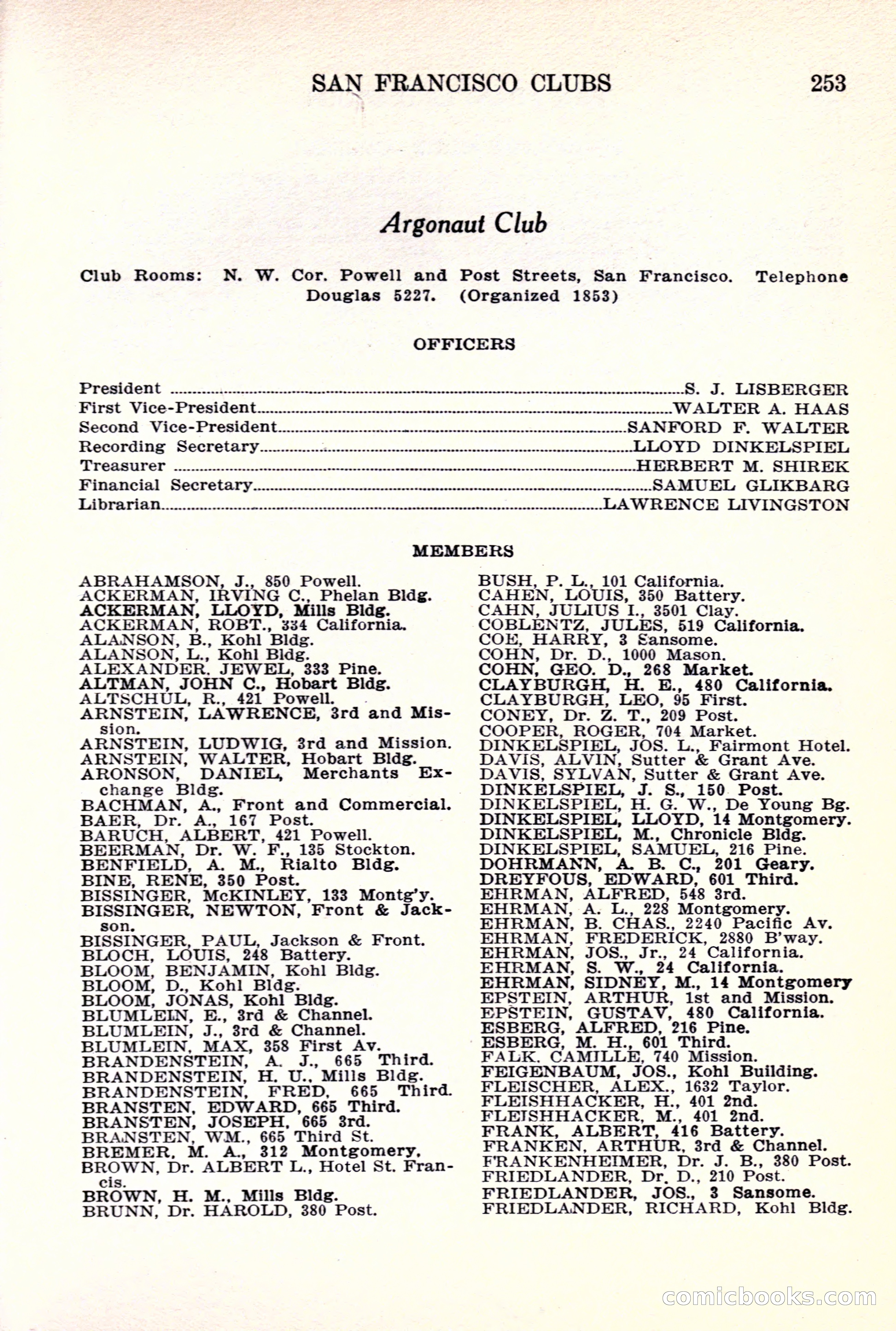 The New Society Blue Book — page 261 of 330
