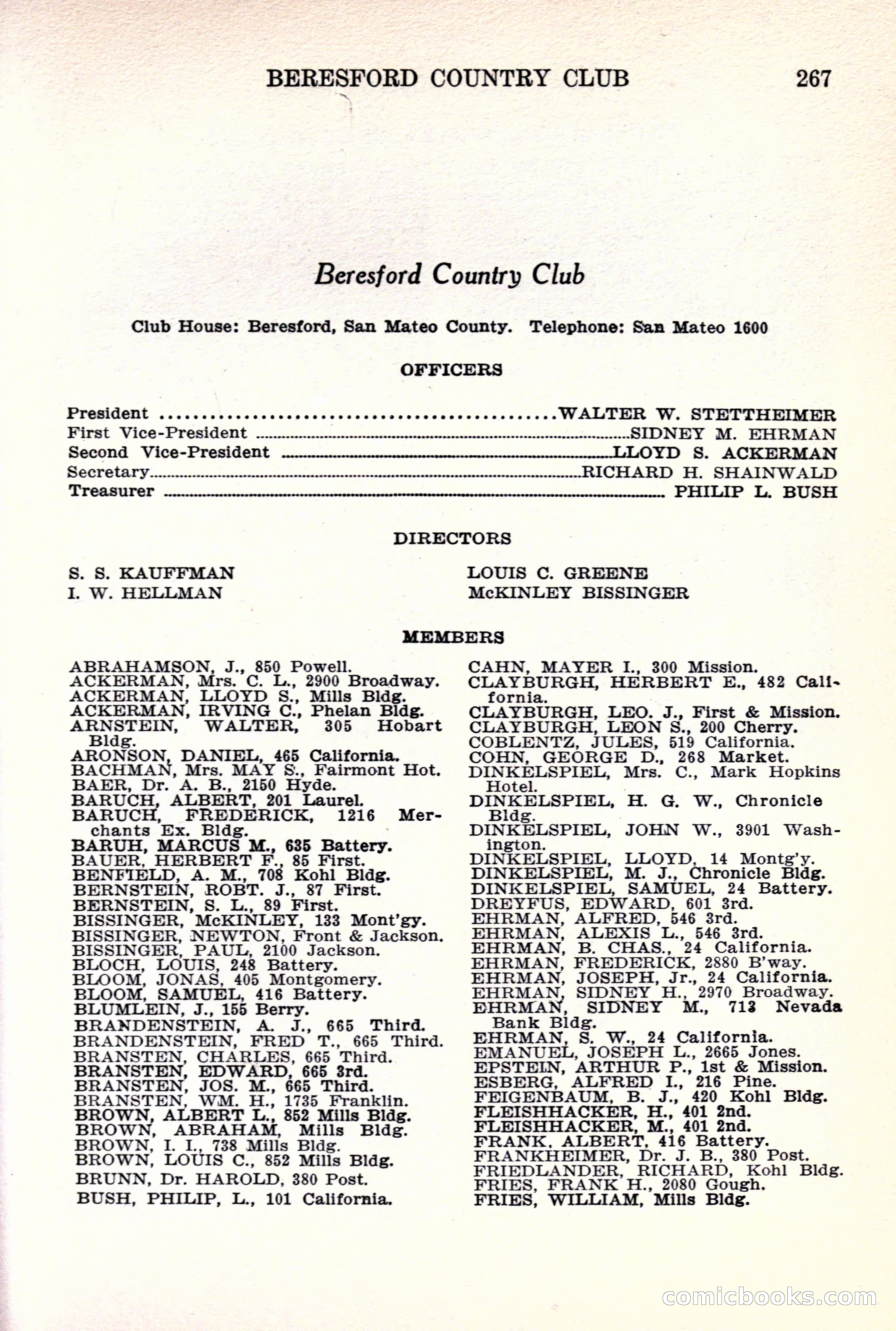The New Society Blue Book — page 275 of 330