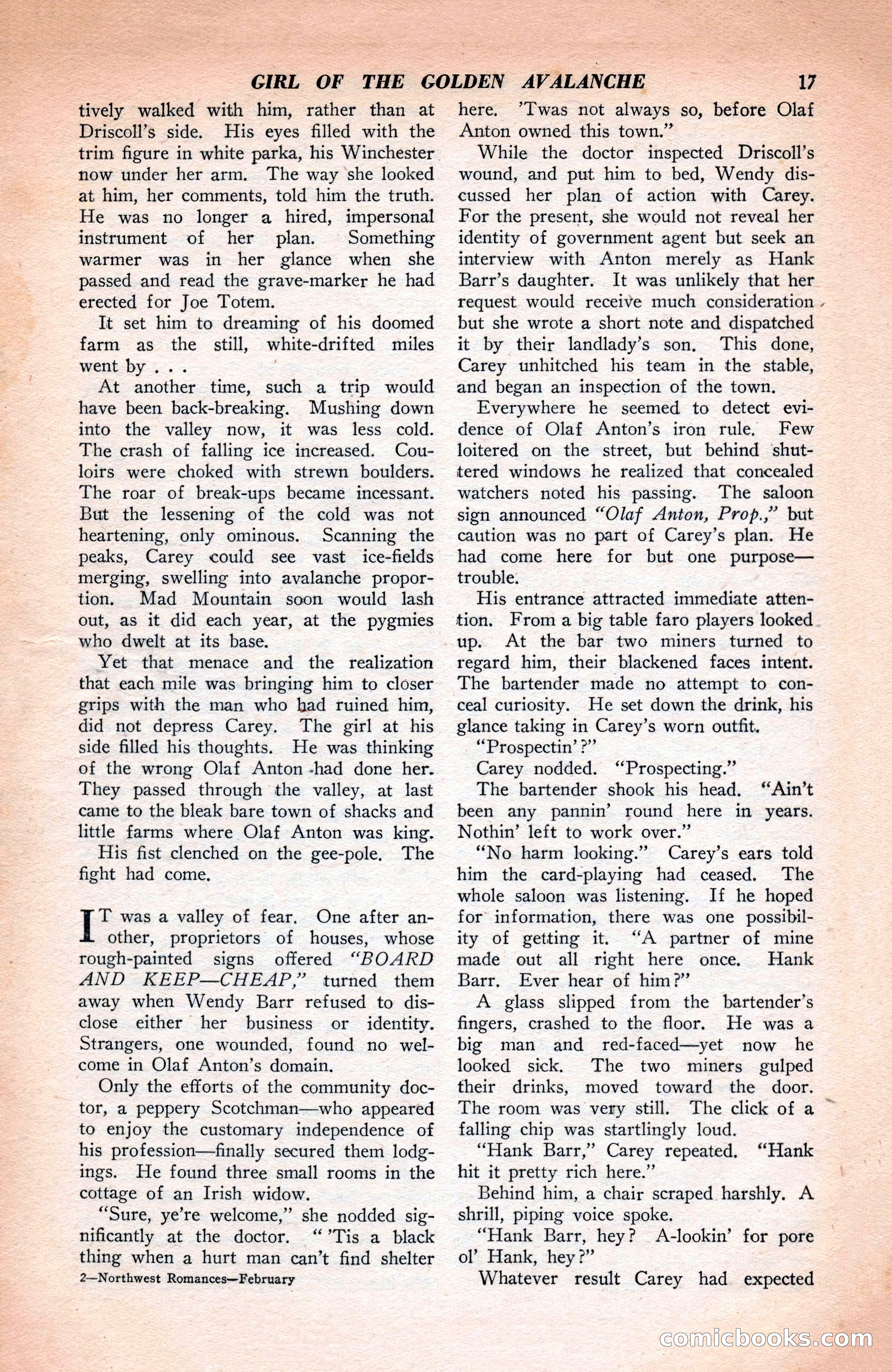 North-West Romances — page 19 of 132