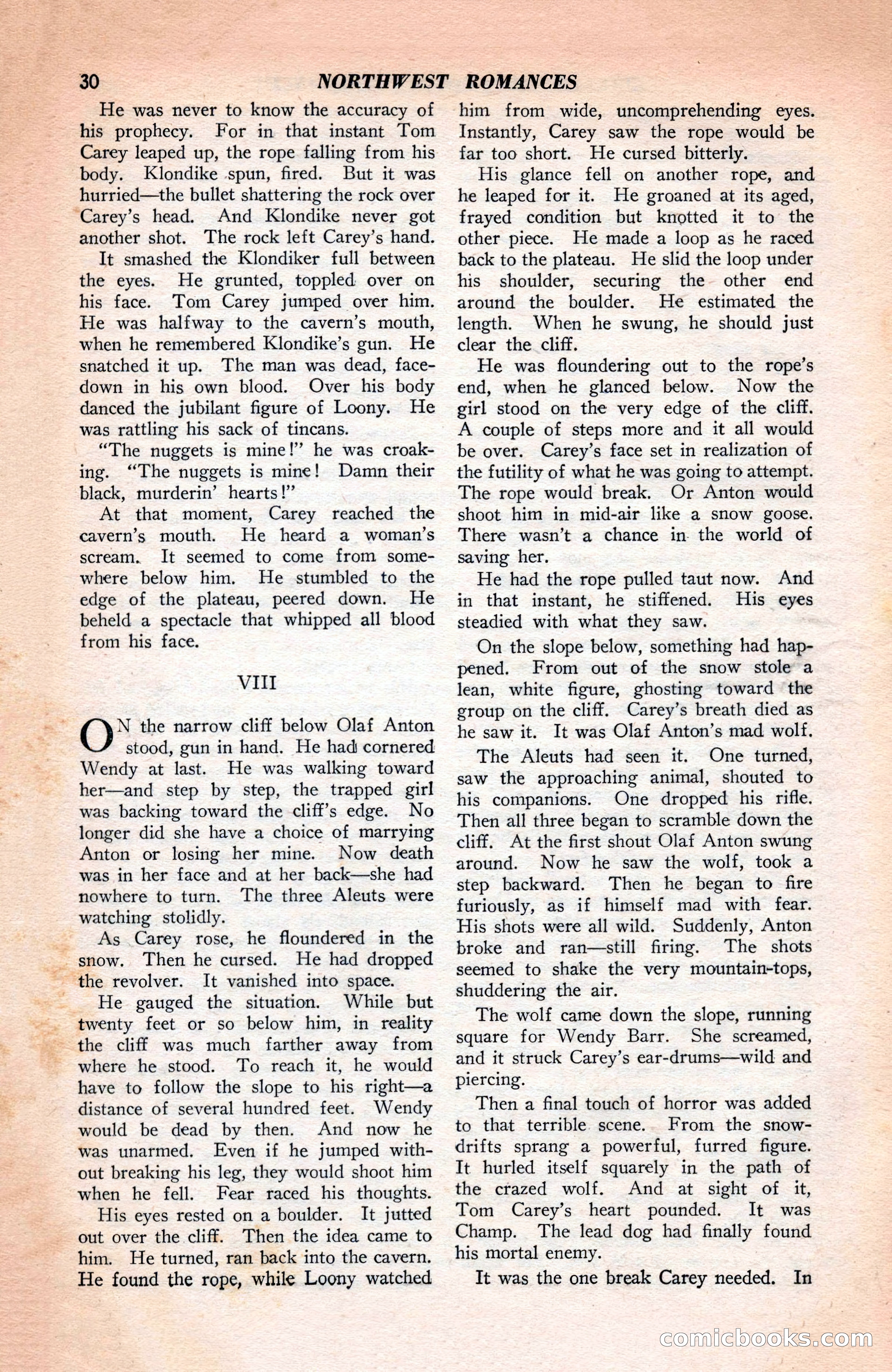 North-West Romances — page 32 of 132