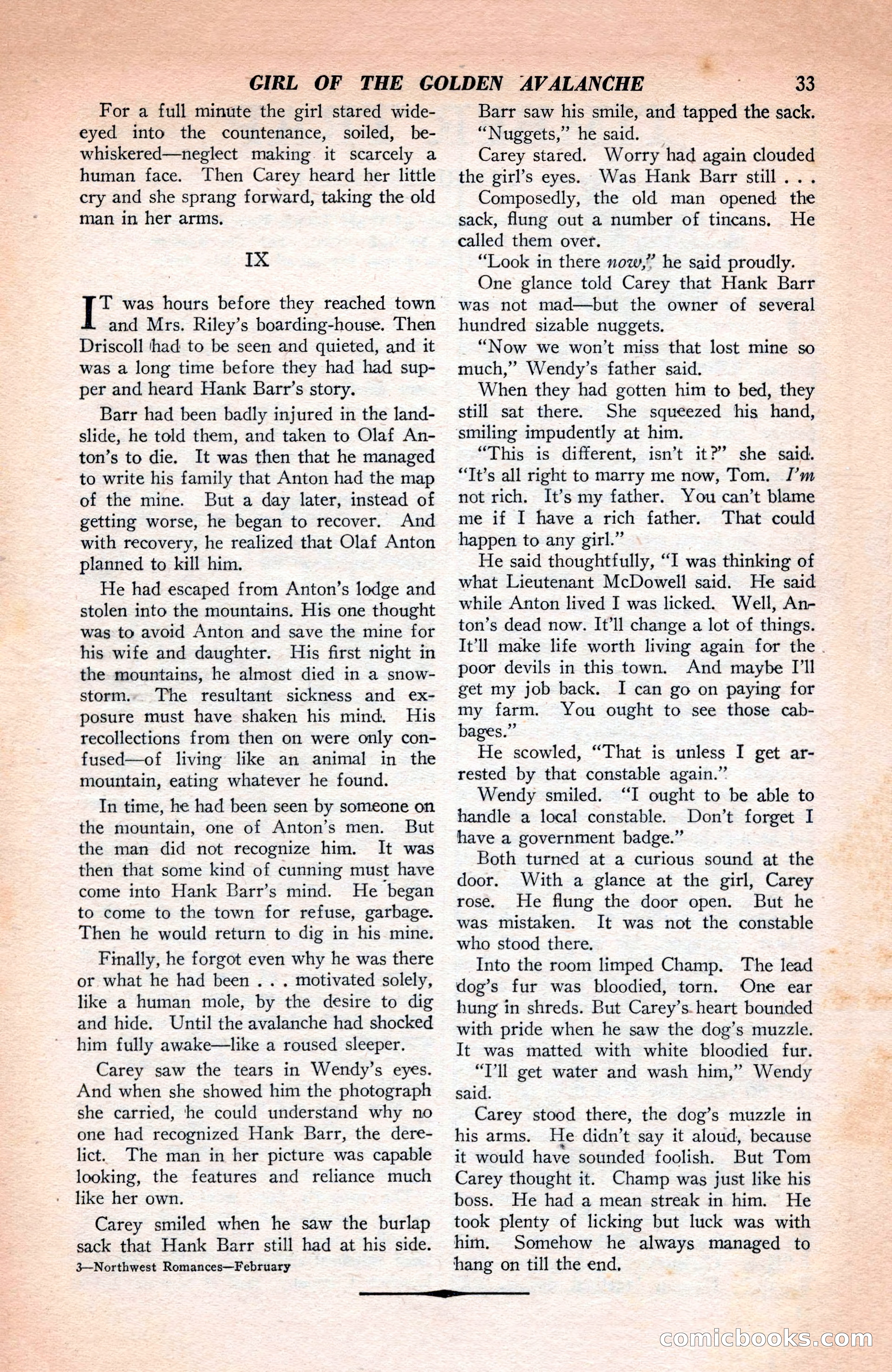 North-West Romances — page 35 of 132