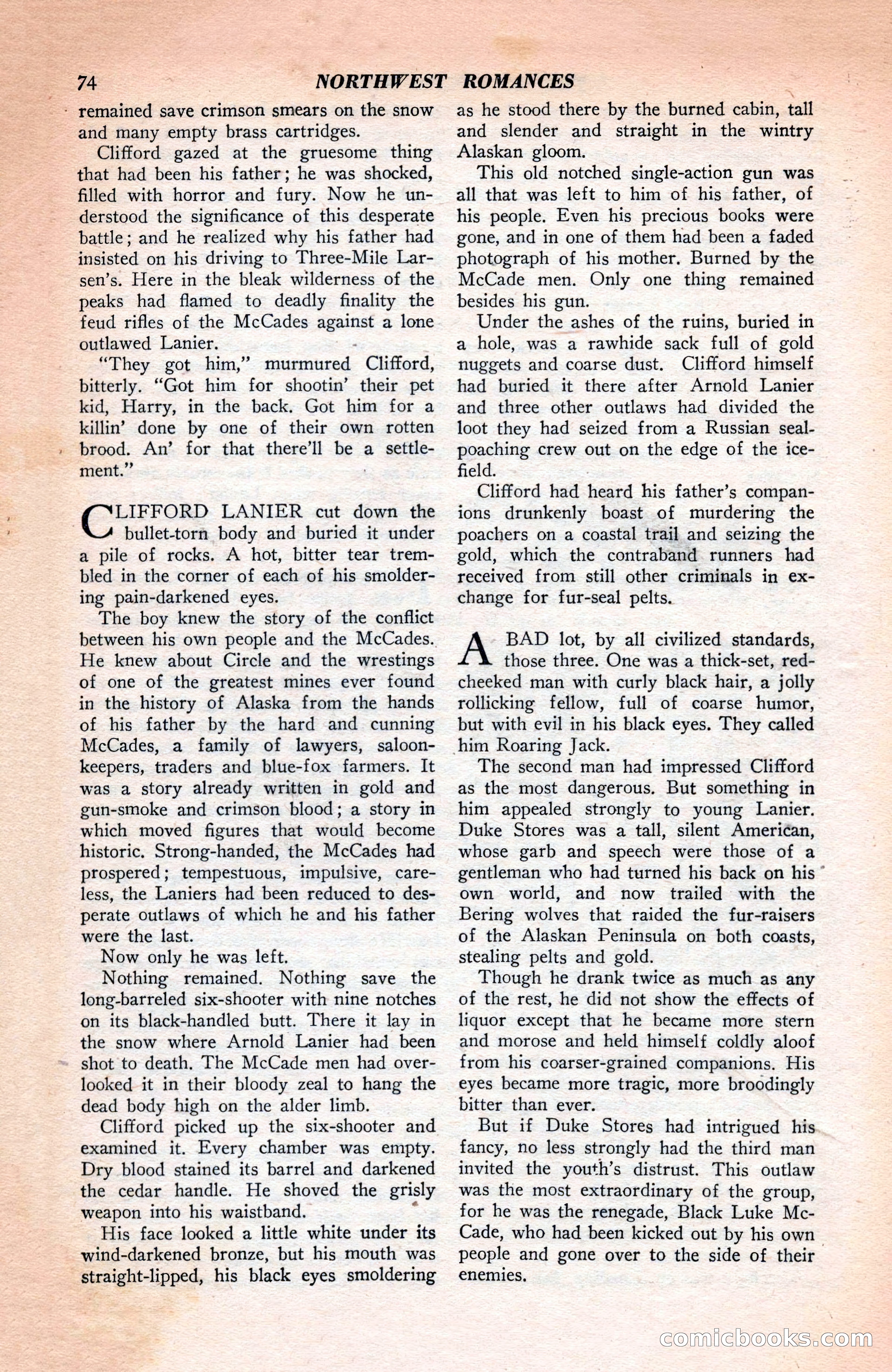 North-West Romances — page 76 of 132
