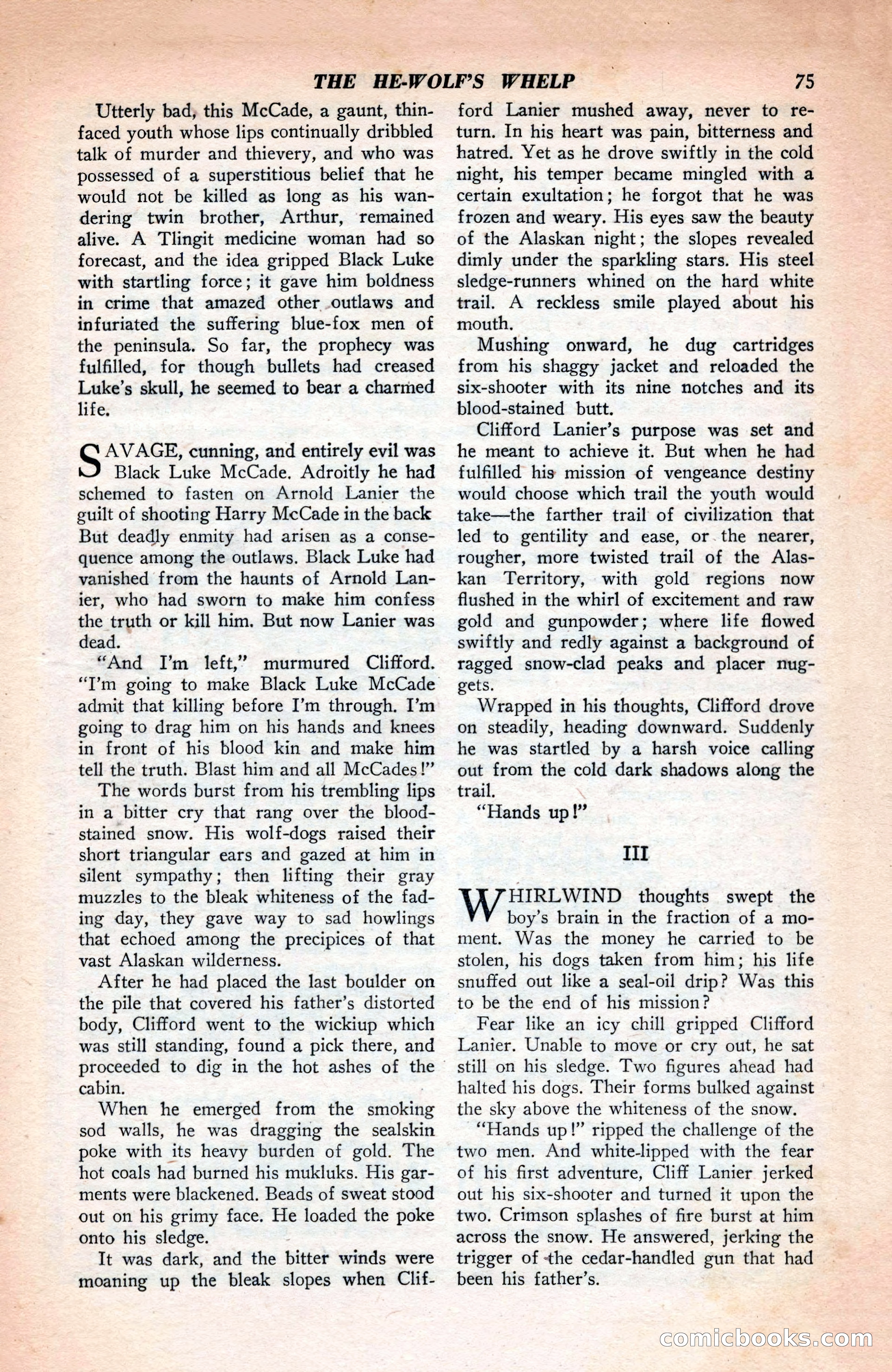 North-West Romances — page 77 of 132