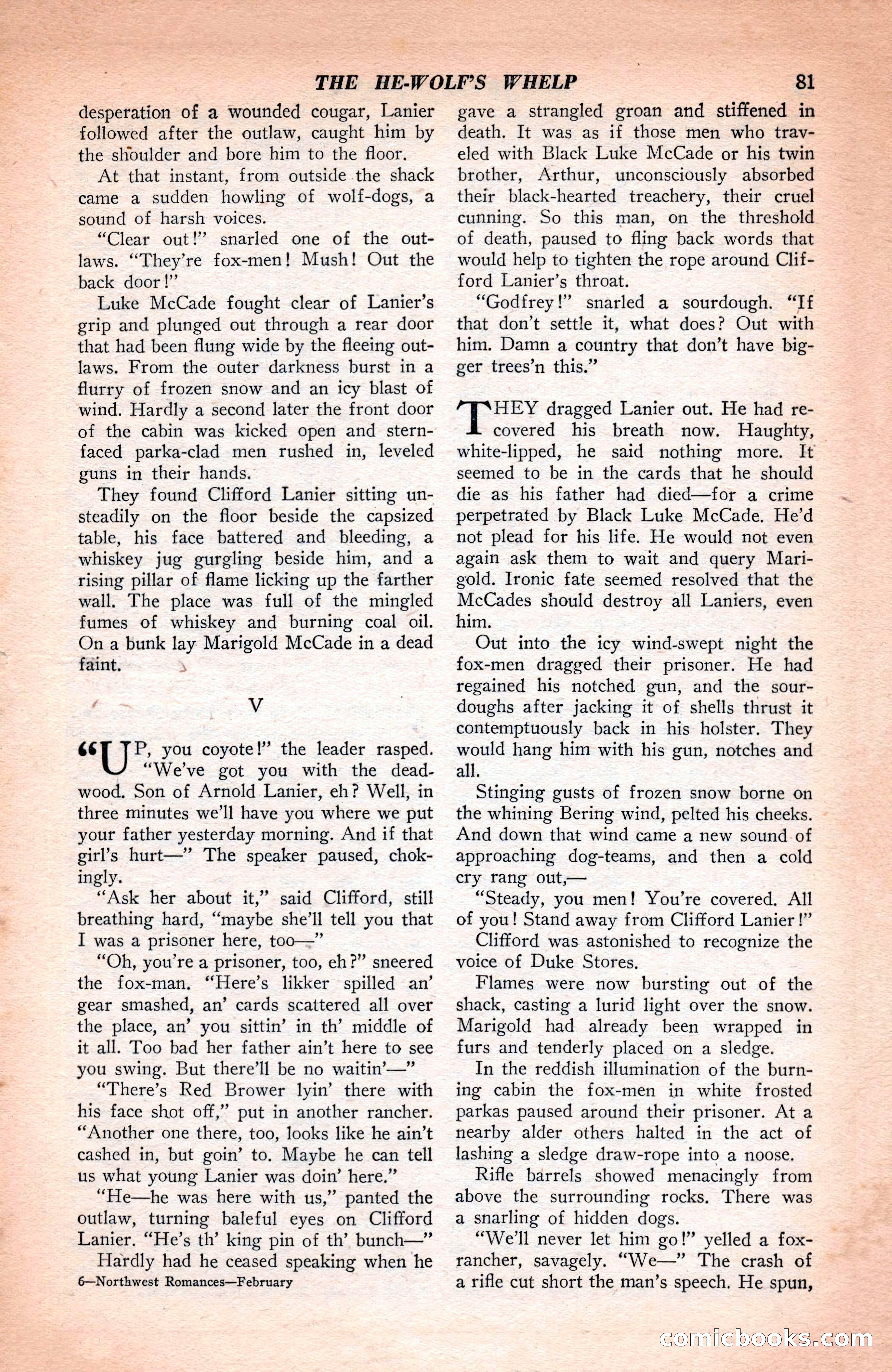 North-West Romances — page 83 of 132